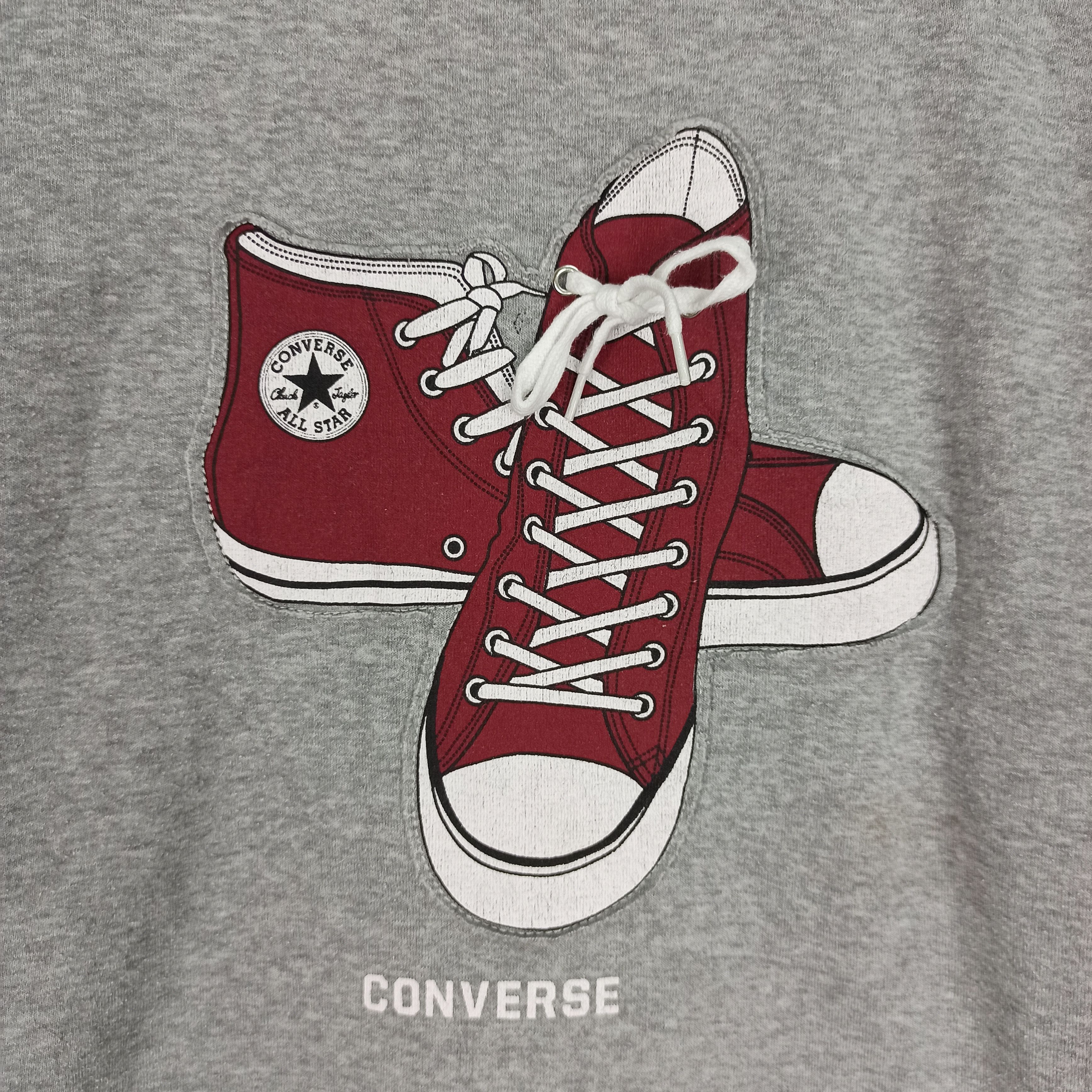 Converse 🔥Rare🔥 Converse Sweatshirt Crewneck Big Logo Size US M / EU 48-50 / 2 - 2 Thumbnail