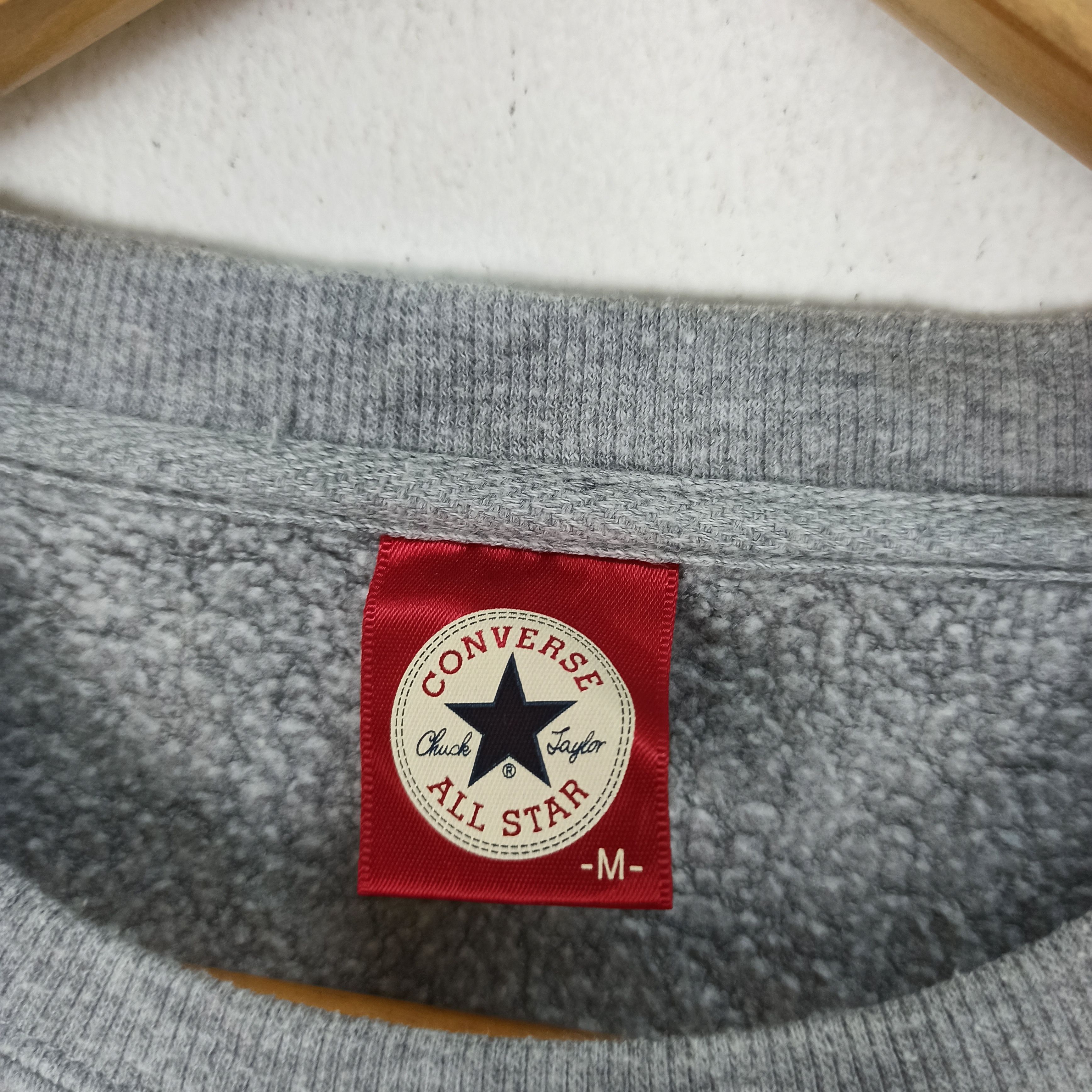 Converse 🔥Rare🔥 Converse Sweatshirt Crewneck Big Logo Size US M / EU 48-50 / 2 - 7 Thumbnail