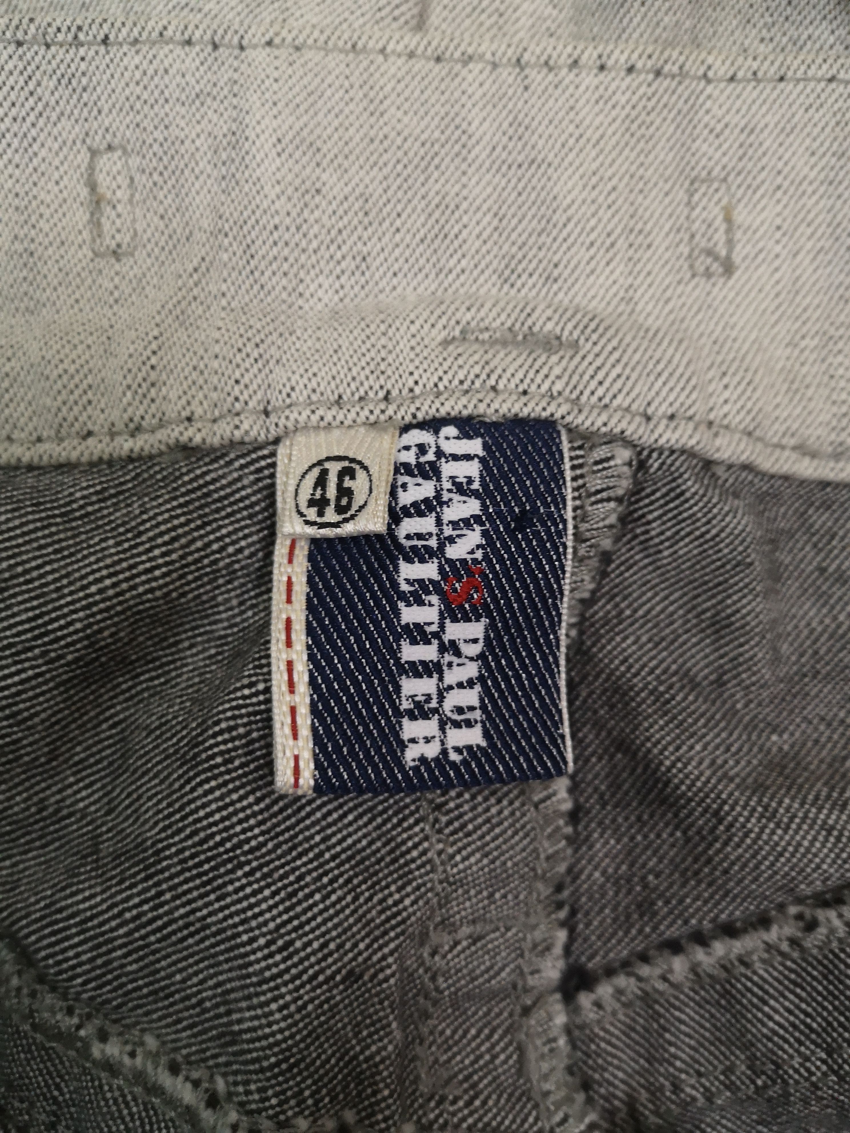 20471120 × Jean Paul Gaultier Grail 🔥JPG Jean Paul Gaultier Denim Jeans Size US 31 - 11 Thumbnail