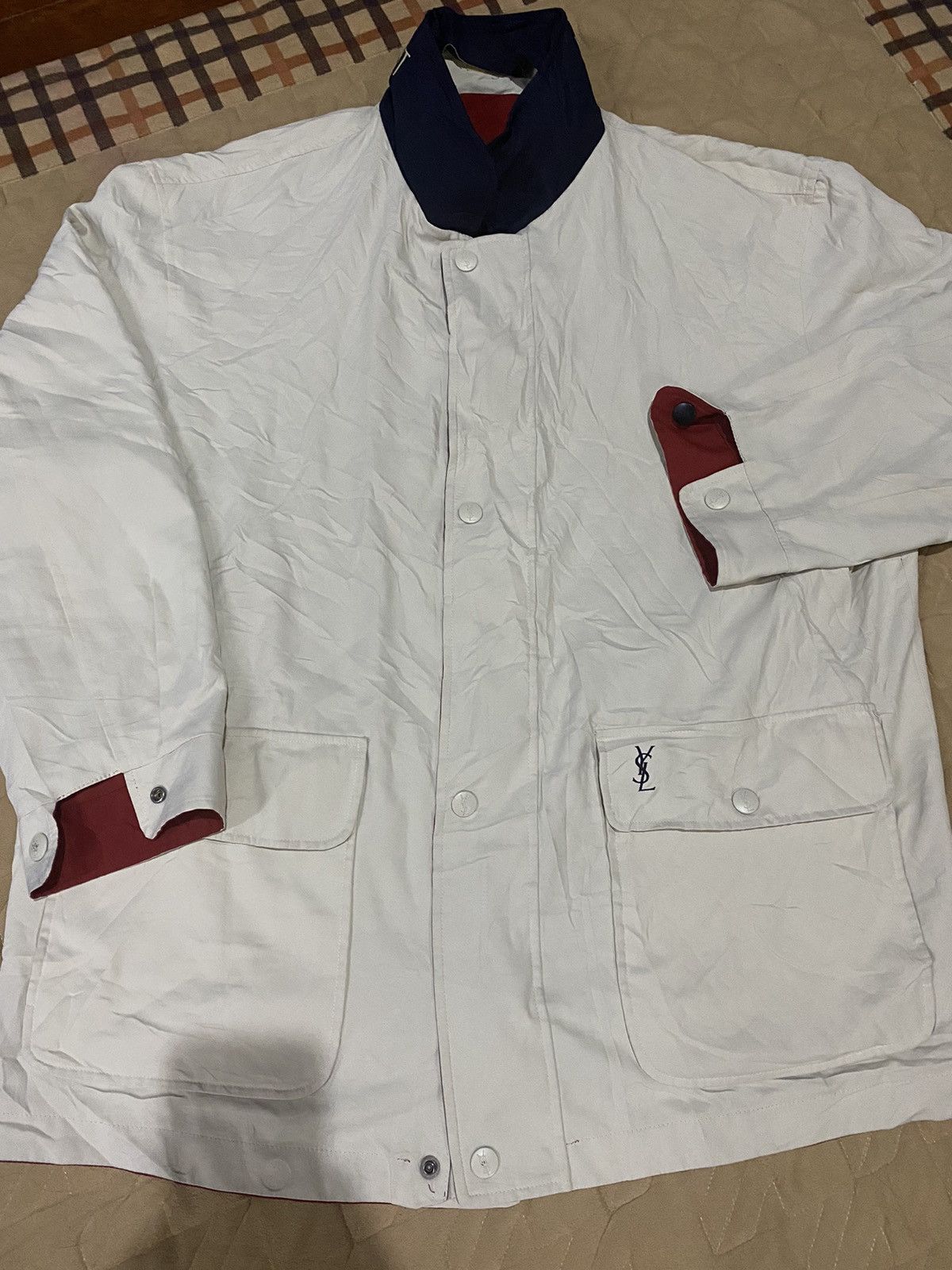 Designer × Yves Saint Laurent Reversible YSL jackets Size US XXL / EU 58 / 5 - 2 Thumbnail
