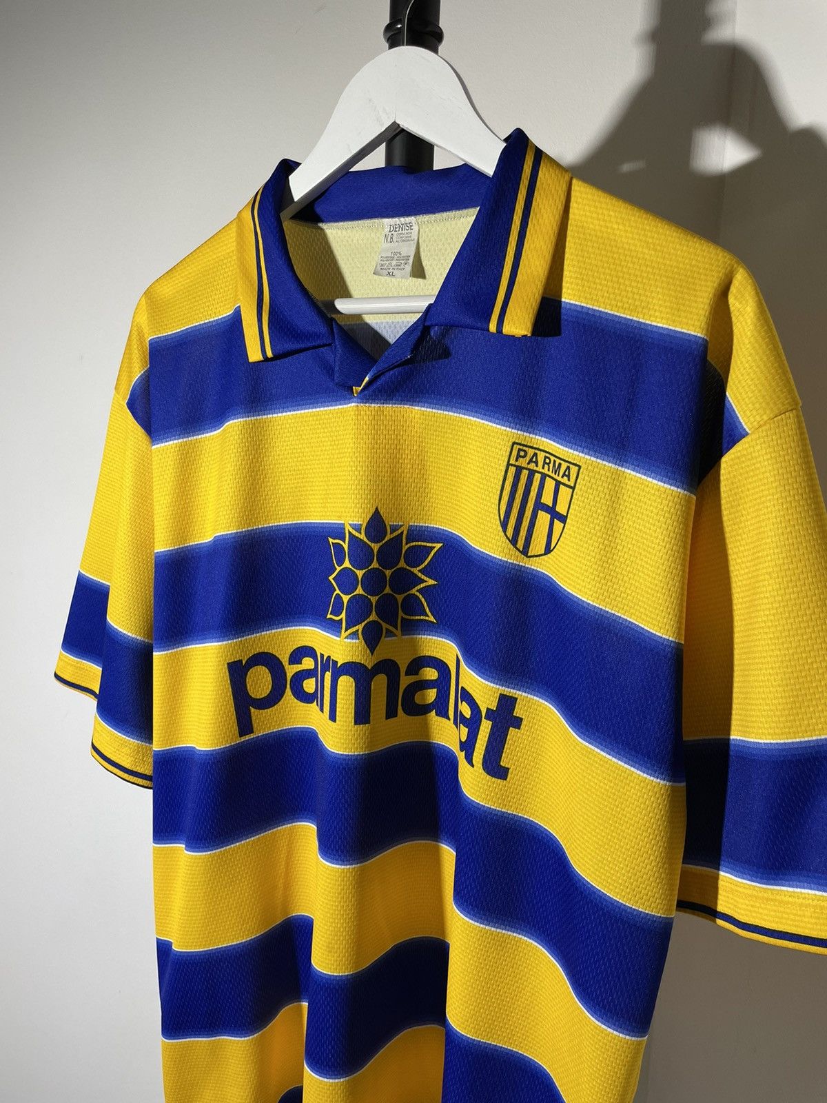 Vintage PARMA #9 HARTWIG Home Fan Version Jersey Shirt Size US XL / EU 56 / 4 - 2 Thumbnail