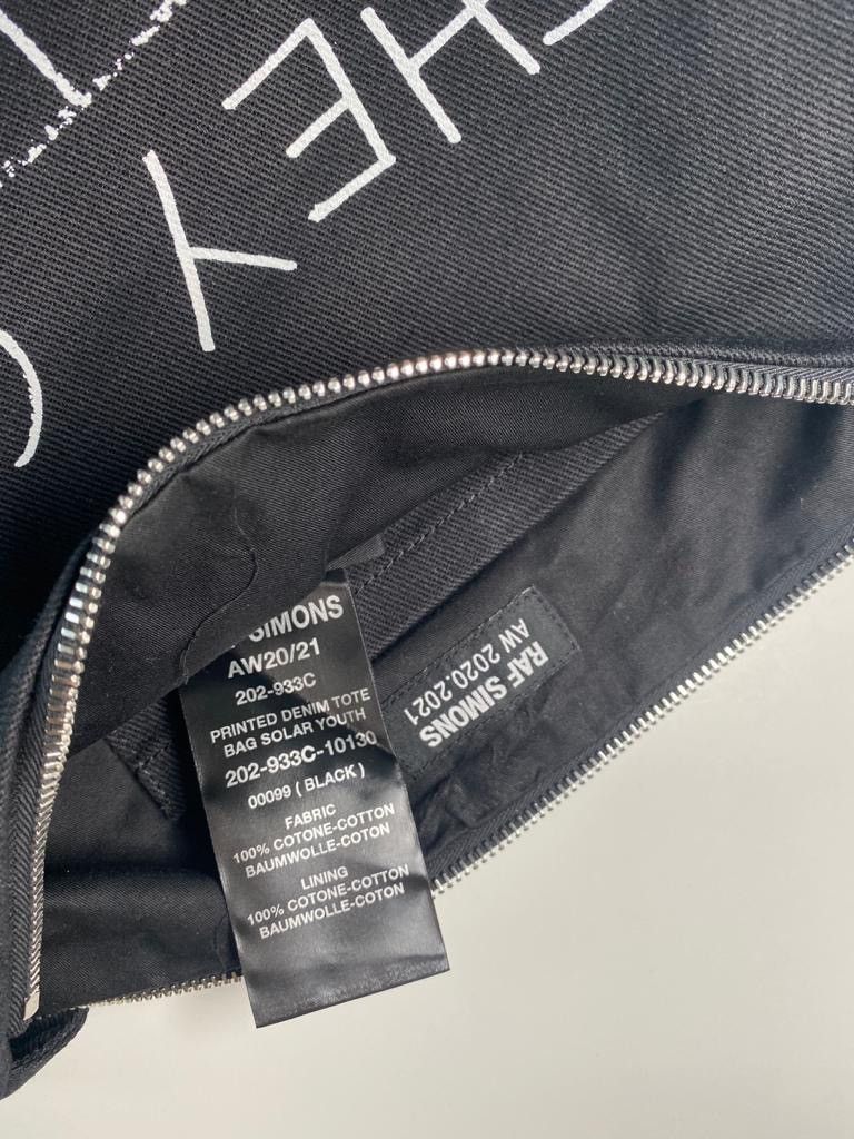 Raf Simons Solar Youth tote bag Size ONE SIZE - 6 Thumbnail
