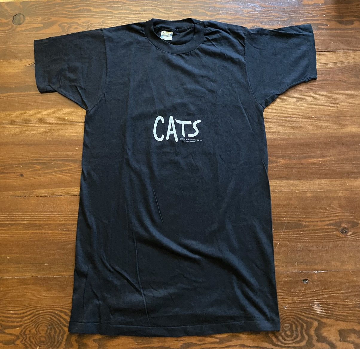 Vintage Vintage ‘81 Cats the Musical Double Sided Single Stitch Tee Size US M / EU 48-50 / 2 - 1 Thumbnail