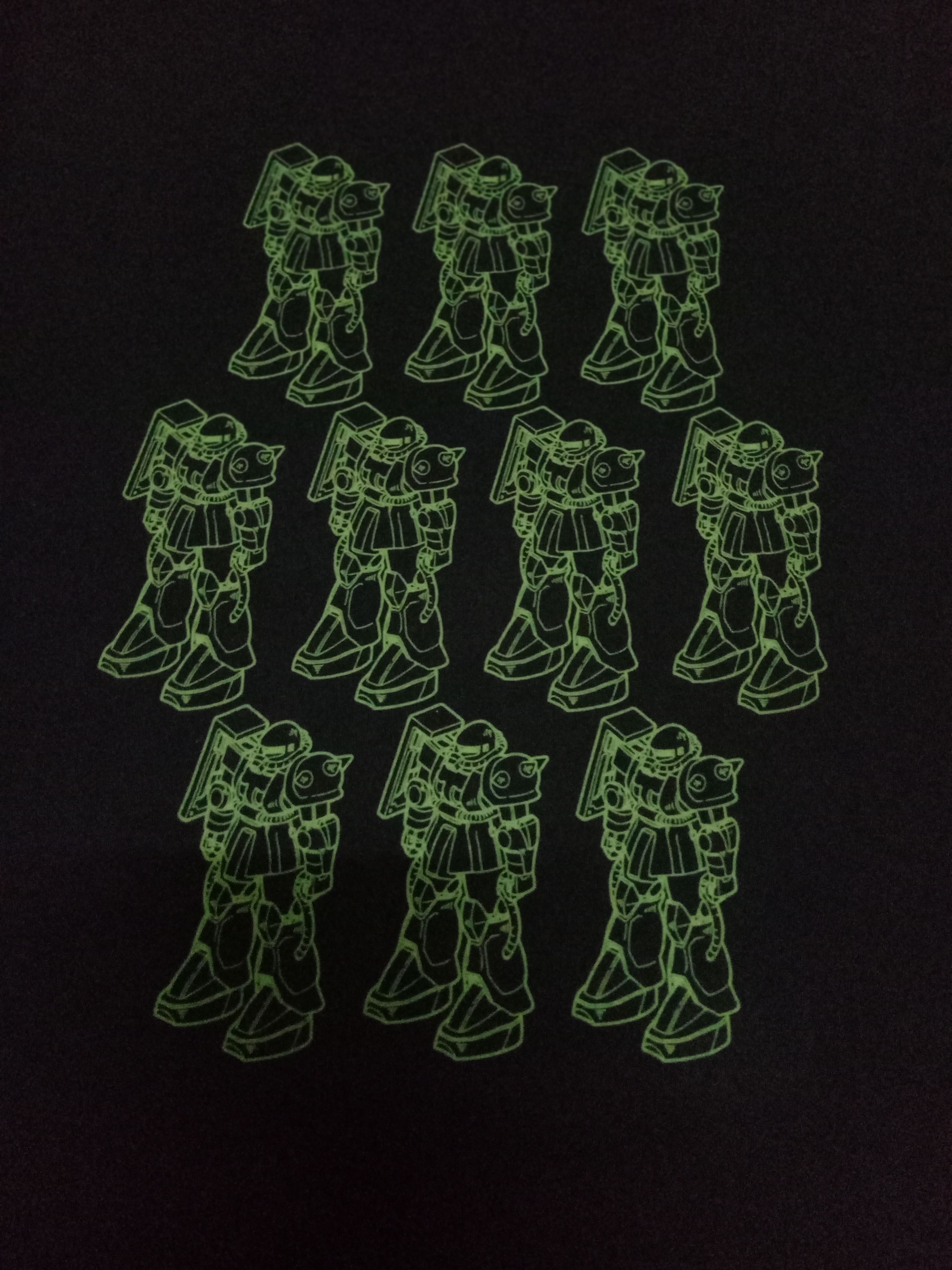 Anime × Cartoon Network × Japanese Brand Rare 40th anniversary Gunpla Gundam Tee Evangelion Macross Size US L / EU 52-54 / 3 - 2 Thumbnail