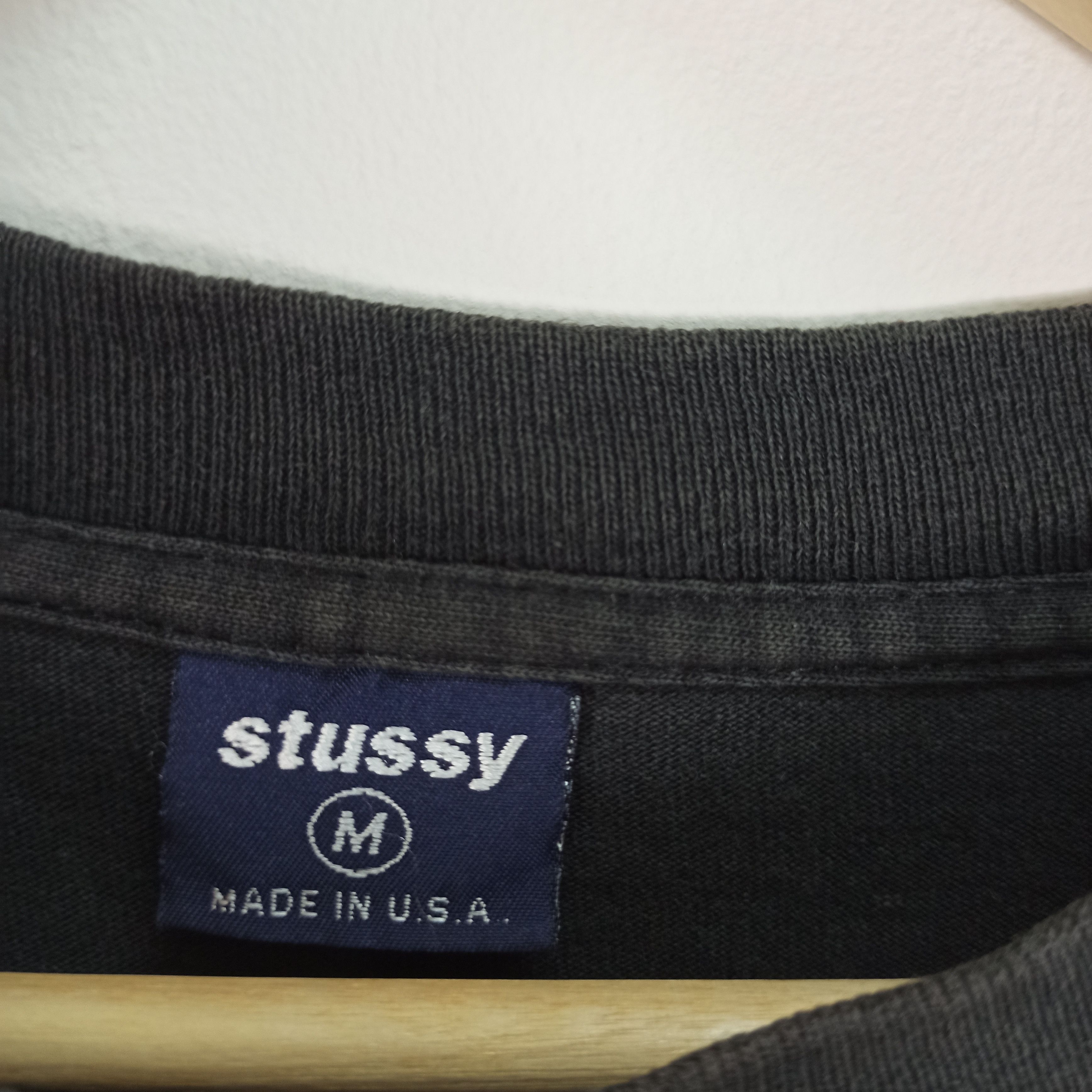 Stussy thrashed Vintage 90s Stussy Skateboard Rare Tee Size US M / EU 48-50 / 2 - 14 Thumbnail