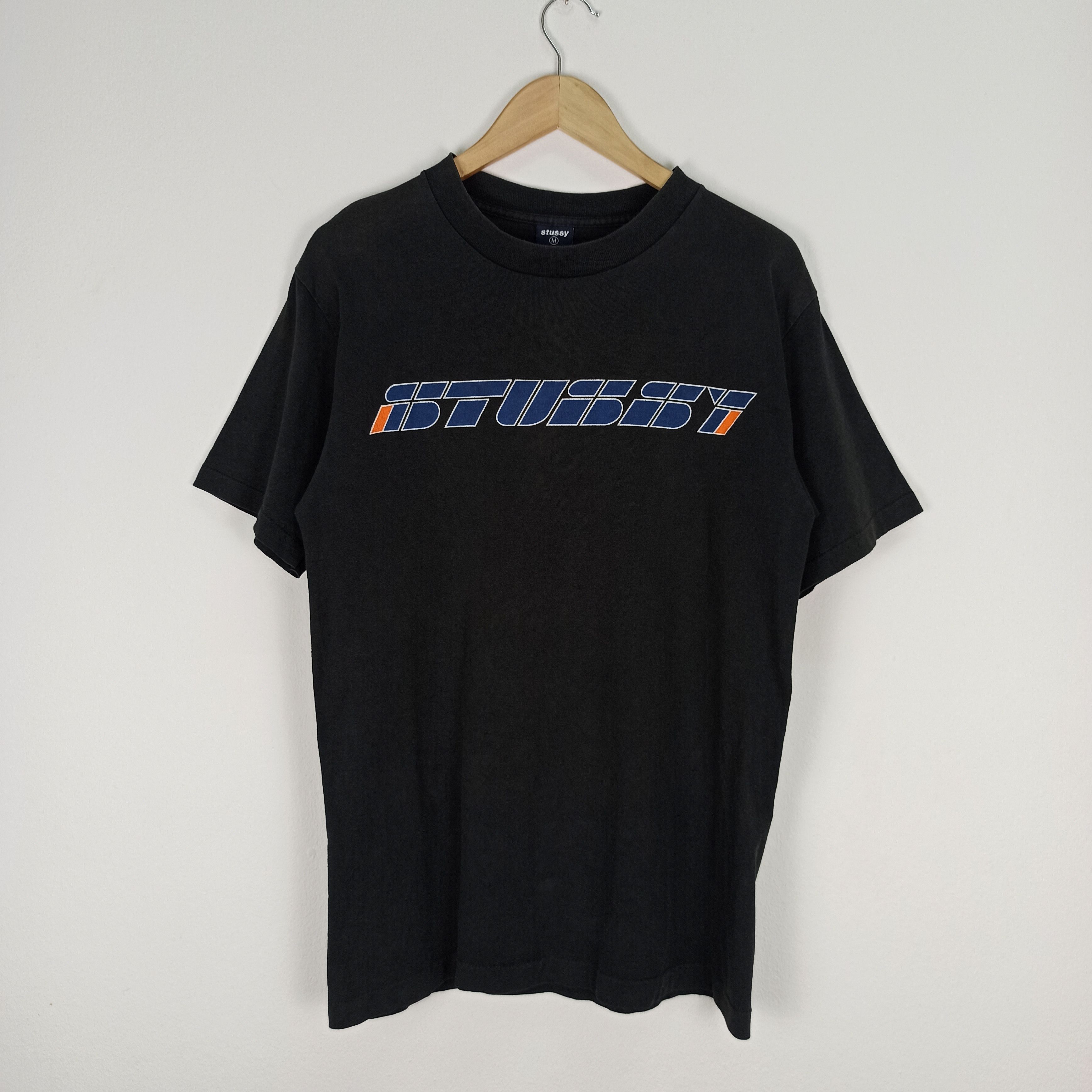 Stussy thrashed Vintage 90s Stussy Skateboard Rare Tee Size US M / EU 48-50 / 2 - 1 Thumbnail