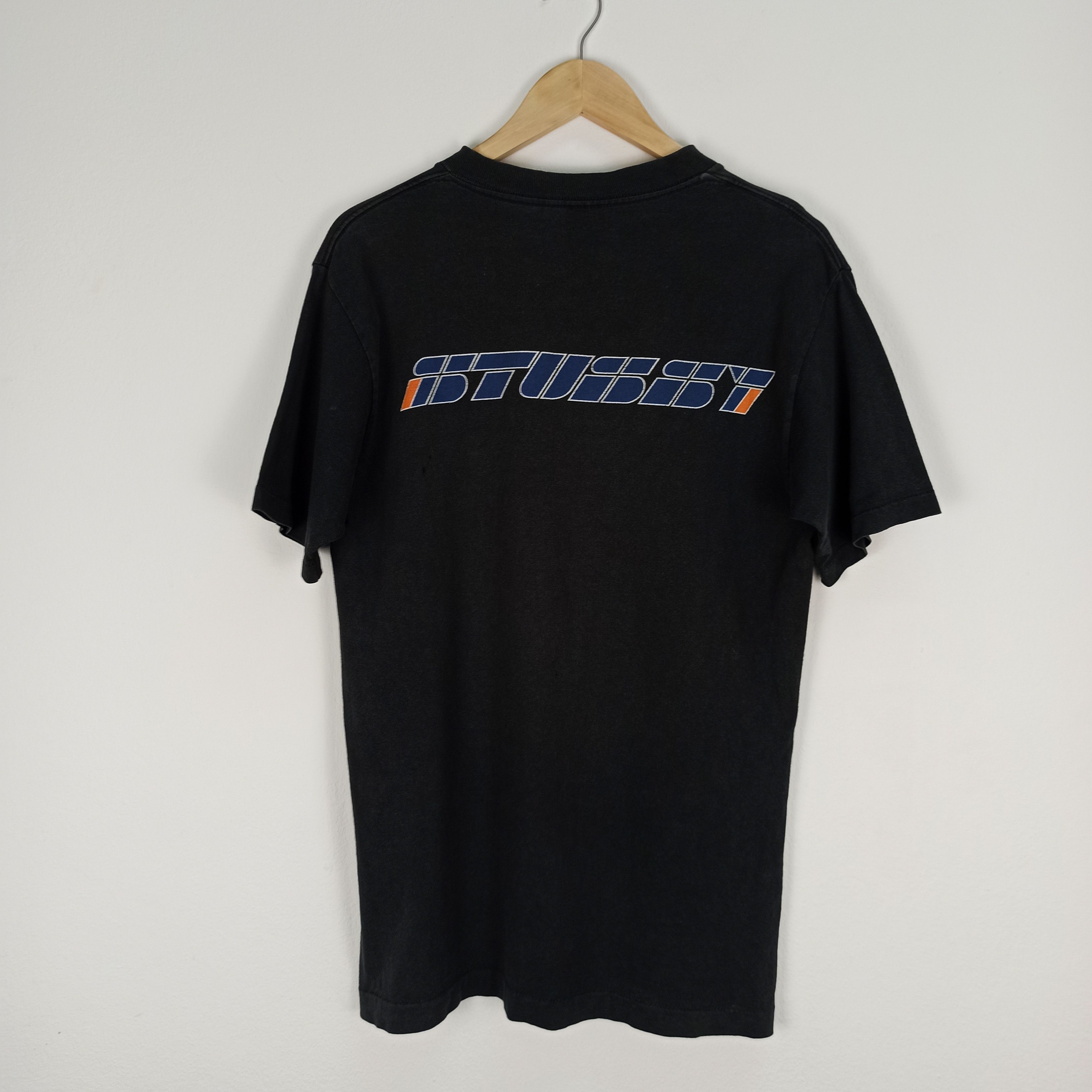Stussy thrashed Vintage 90s Stussy Skateboard Rare Tee Size US M / EU 48-50 / 2 - 7 Thumbnail