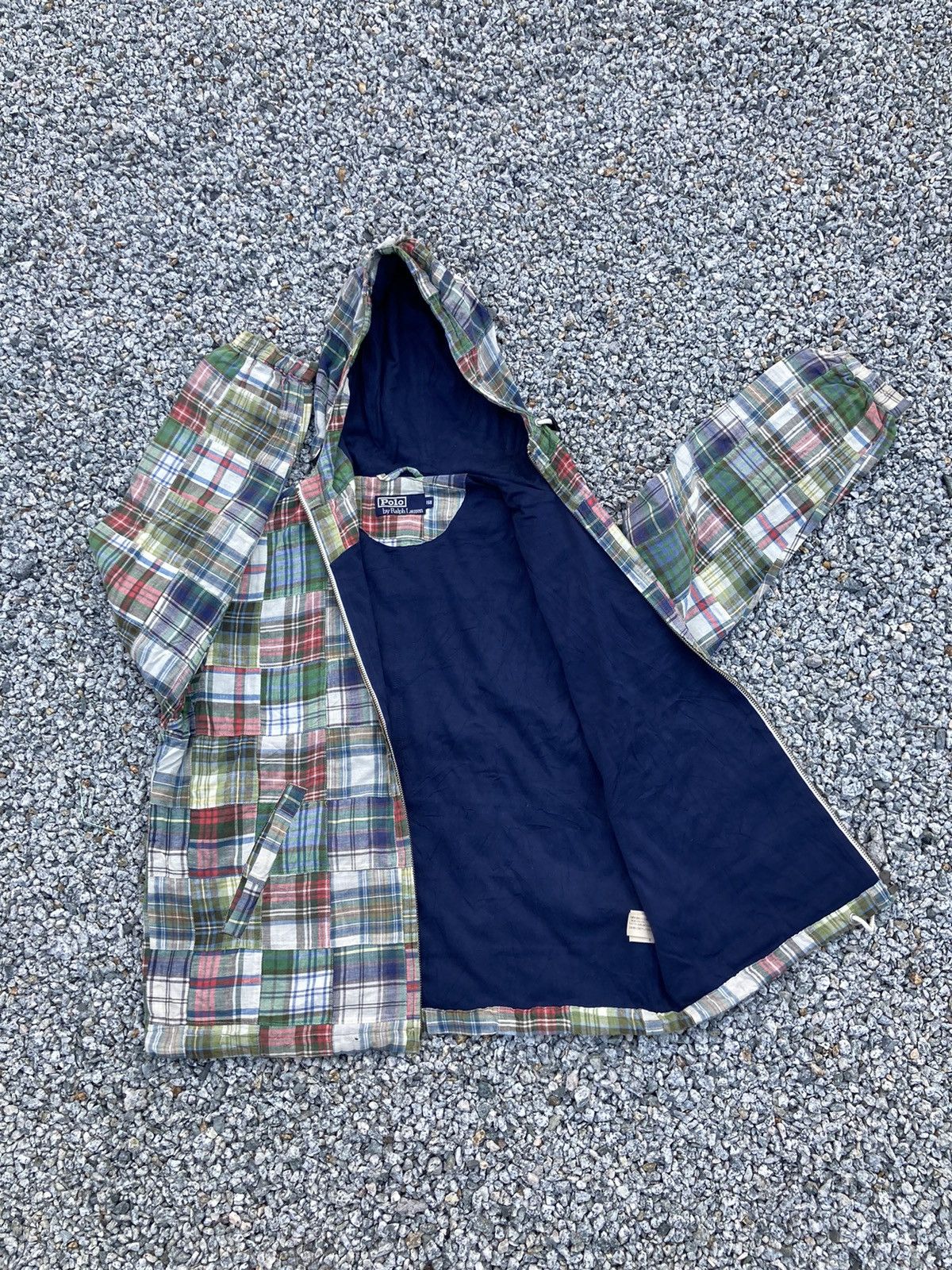 Polo Ralph Lauren Patchwork Zipper Hoodie