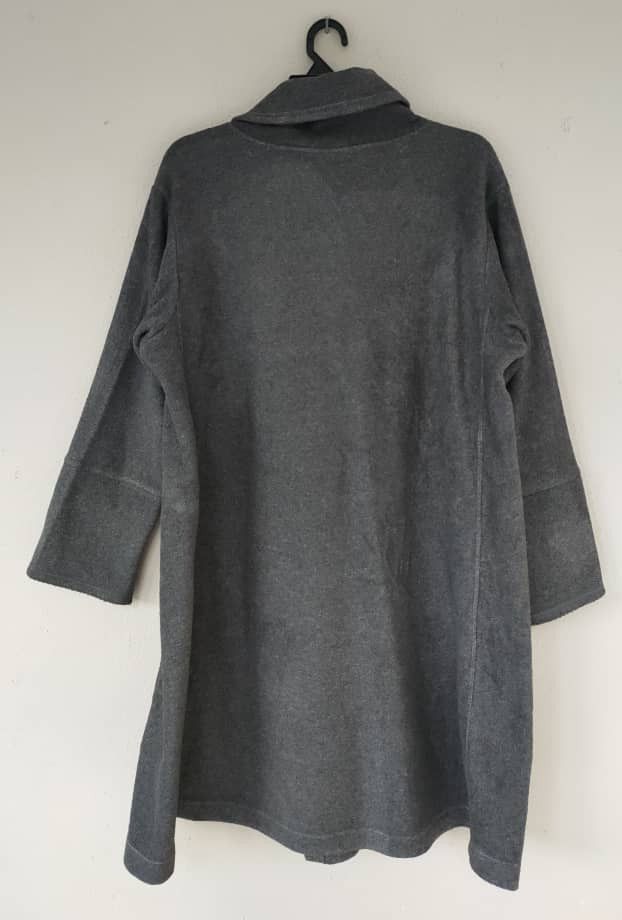 Issey Miyake ❎ Plantation Oversize Fleece Long Jacket Size US L / EU 52-54 / 3 - 3 Thumbnail