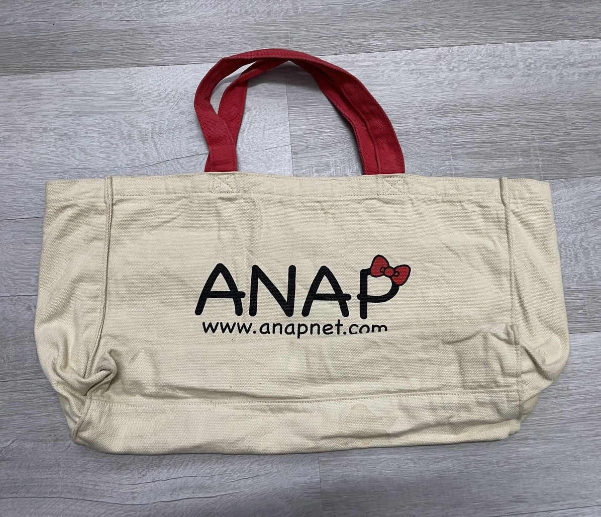Anime anap X hello kitty tote bag Size ONE SIZE - 6 Thumbnail