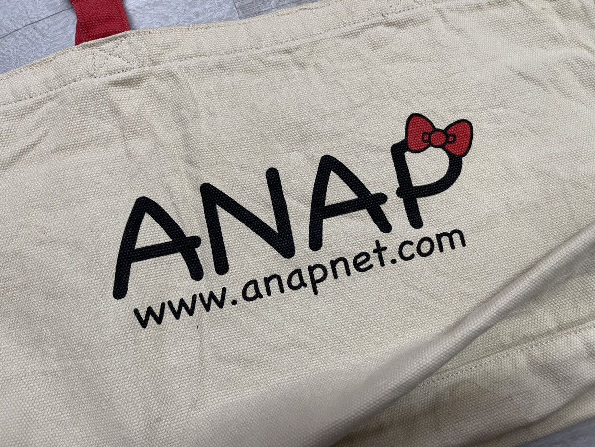 Anime anap X hello kitty tote bag Size ONE SIZE - 4 Thumbnail