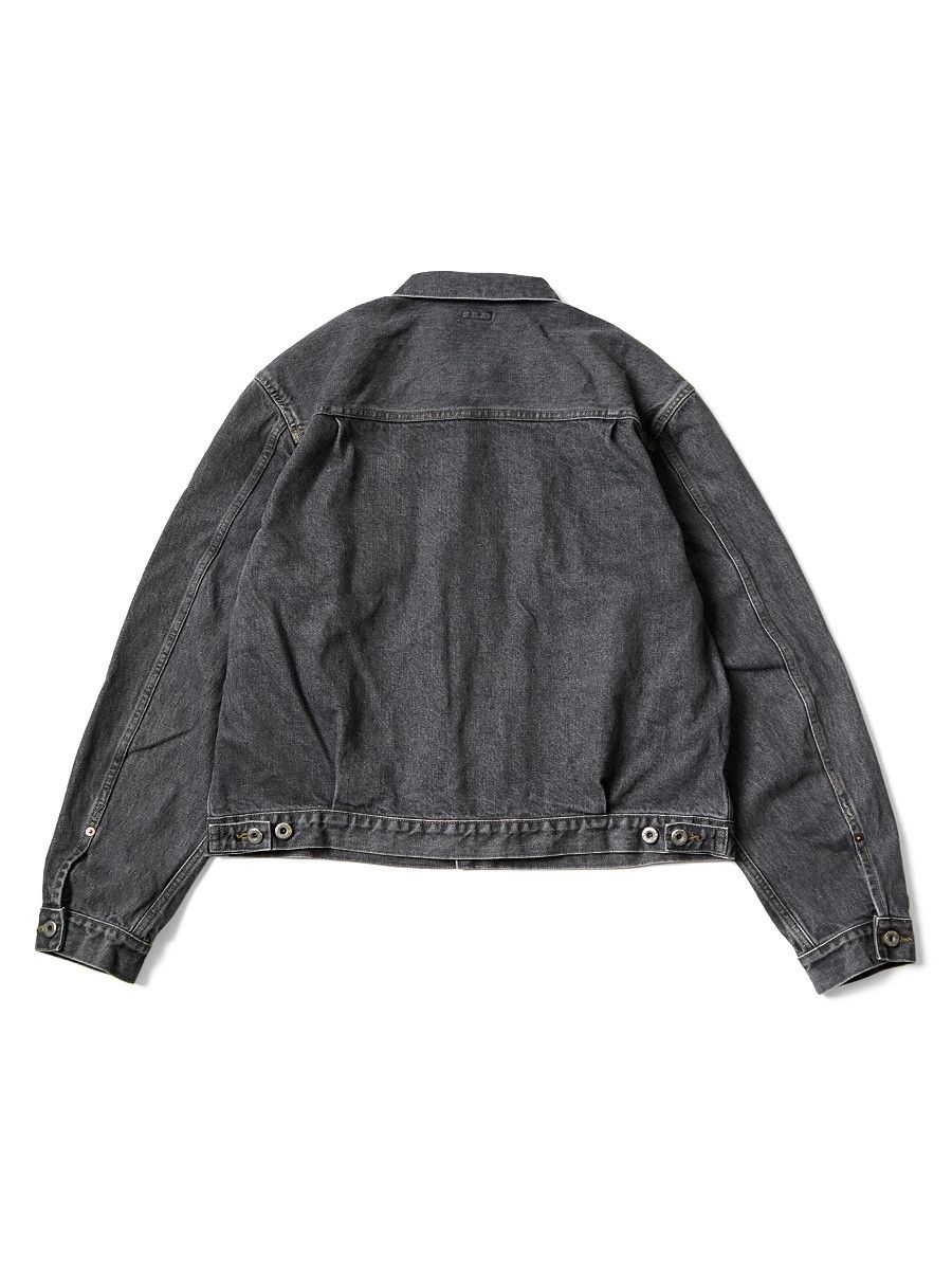 Kapital Kapital 14oz Black Denim Lace Up 2nd Jacket Size US L / EU 52-54 / 3 - 3 Thumbnail