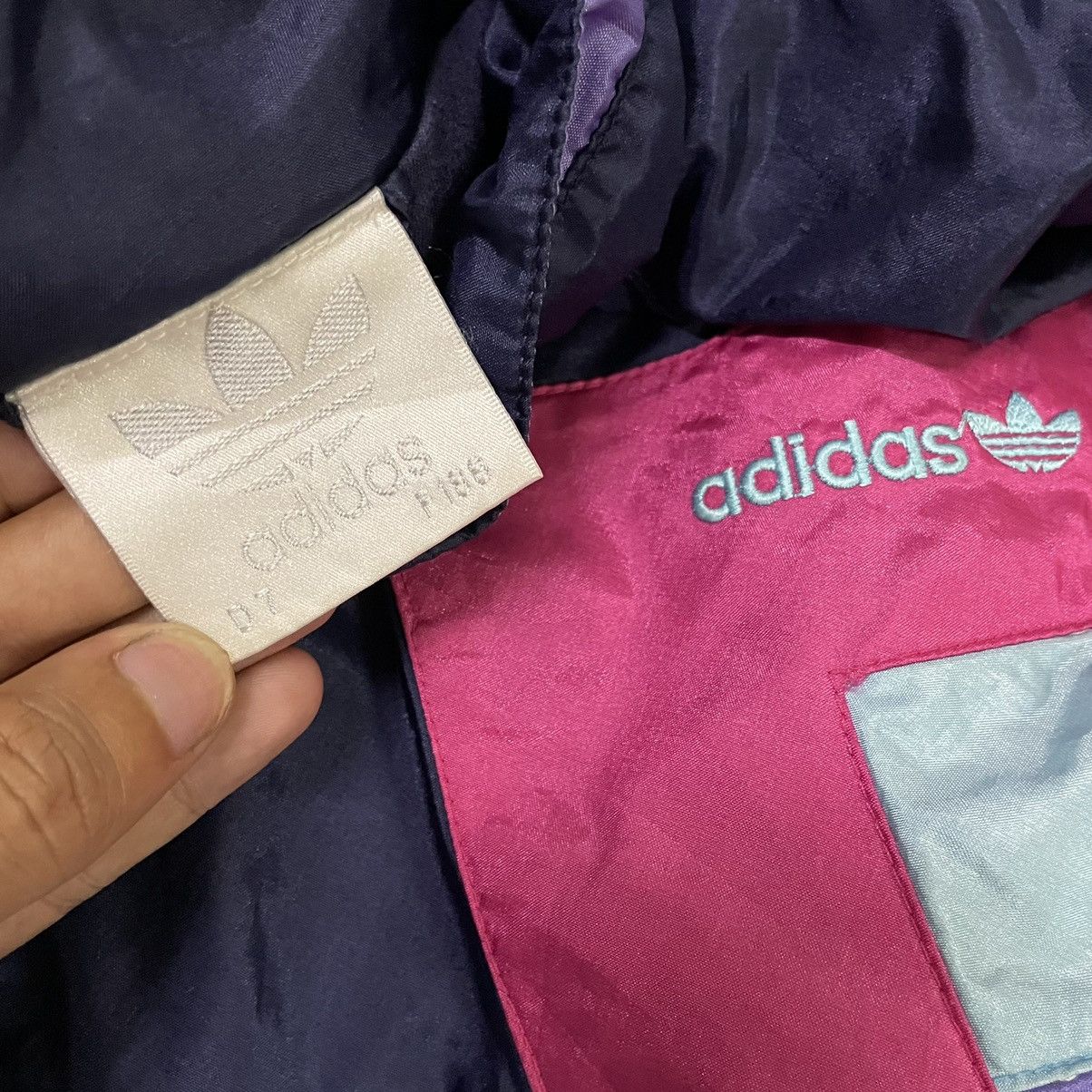 Adidas × Vintage 💥 80s Adidas Trainer Retro Multicolour Windbreaker Jacket Size US L / EU 52-54 / 3 - 7 Thumbnail