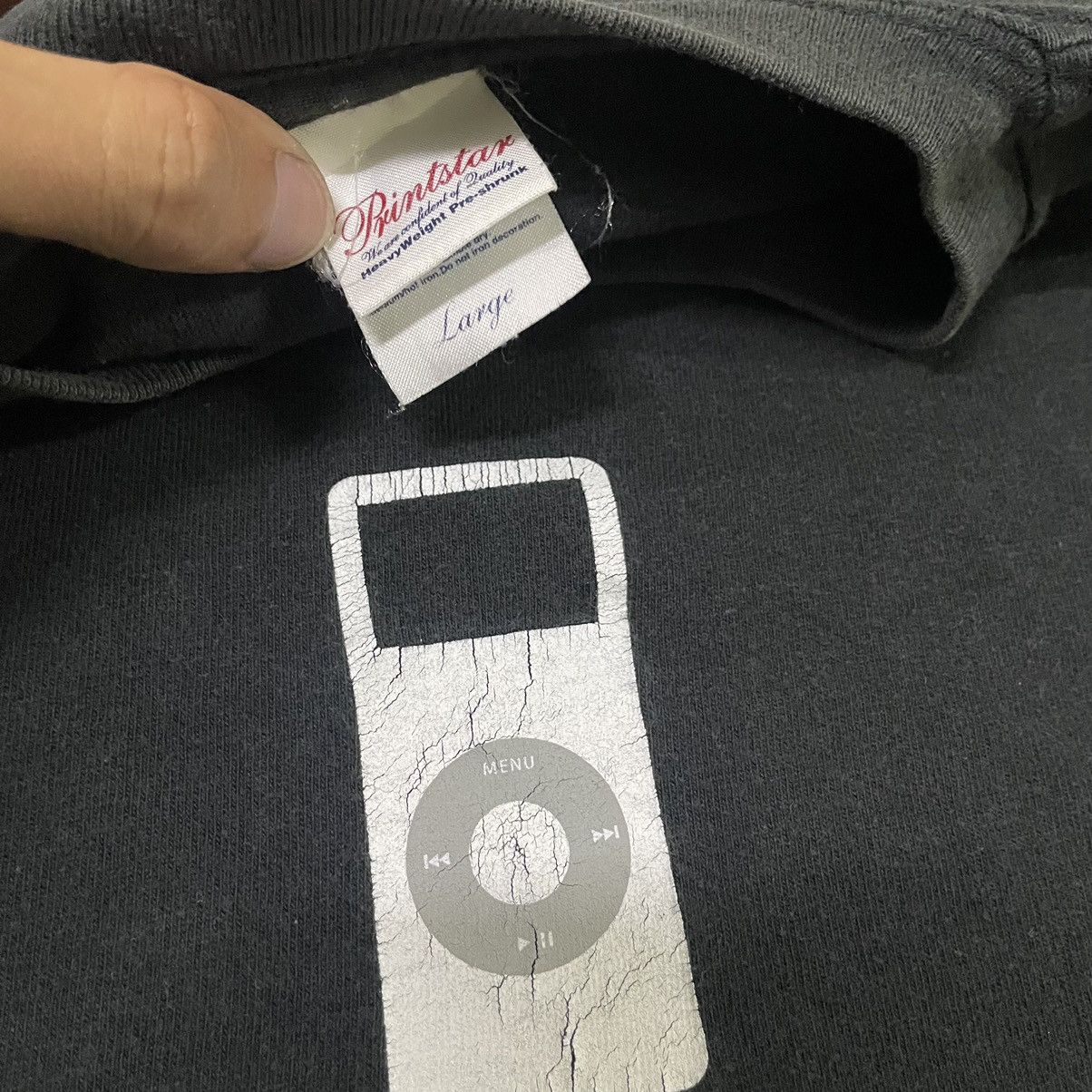 Apple × Vintage 💥 90s IPOD NANO BY APPLE VINTAGE TSHIRT Size US L / EU 52-54 / 3 - 6 Thumbnail