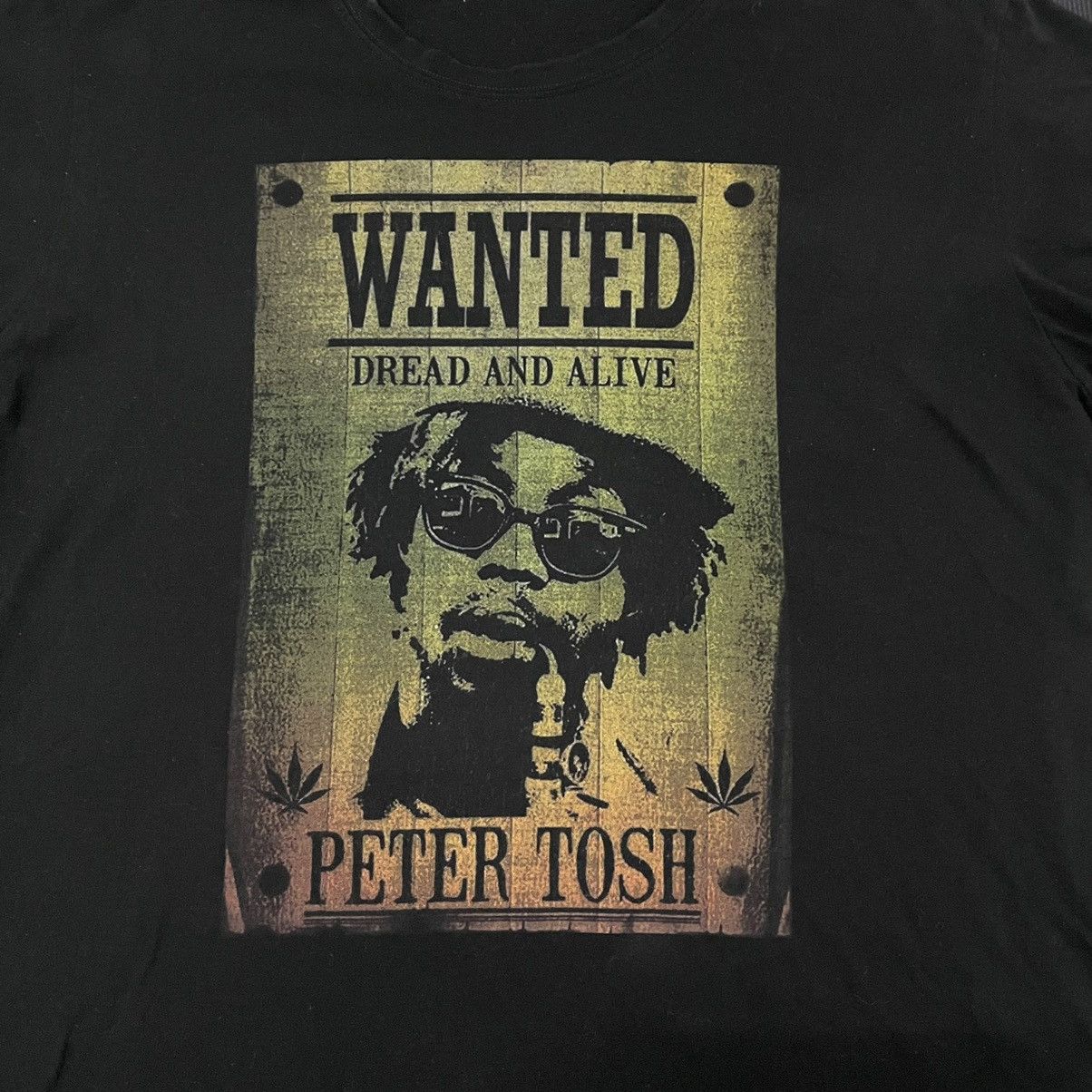 Rap Tees × Vintage 💥90s PETER TOSH RAGGAE TSHIRT Size US L / EU 52-54 / 3 - 4 Thumbnail