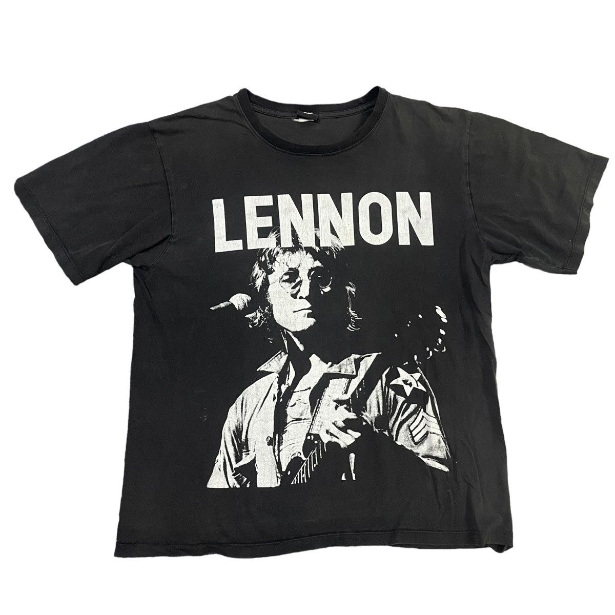 Band Tees × Vintage 💥 VINTAGE 80s JOHN LENNON TSHIRT Size US L / EU 52-54 / 3 - 2 Thumbnail