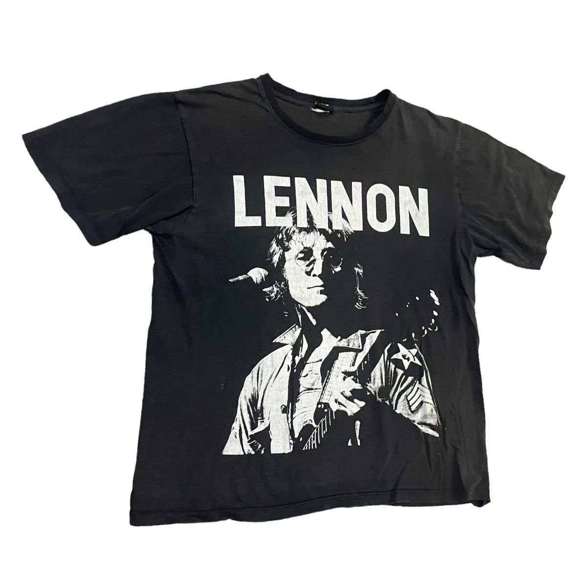 Band Tees × Vintage 💥 VINTAGE 80s JOHN LENNON TSHIRT Size US L / EU 52-54 / 3 - 3 Thumbnail