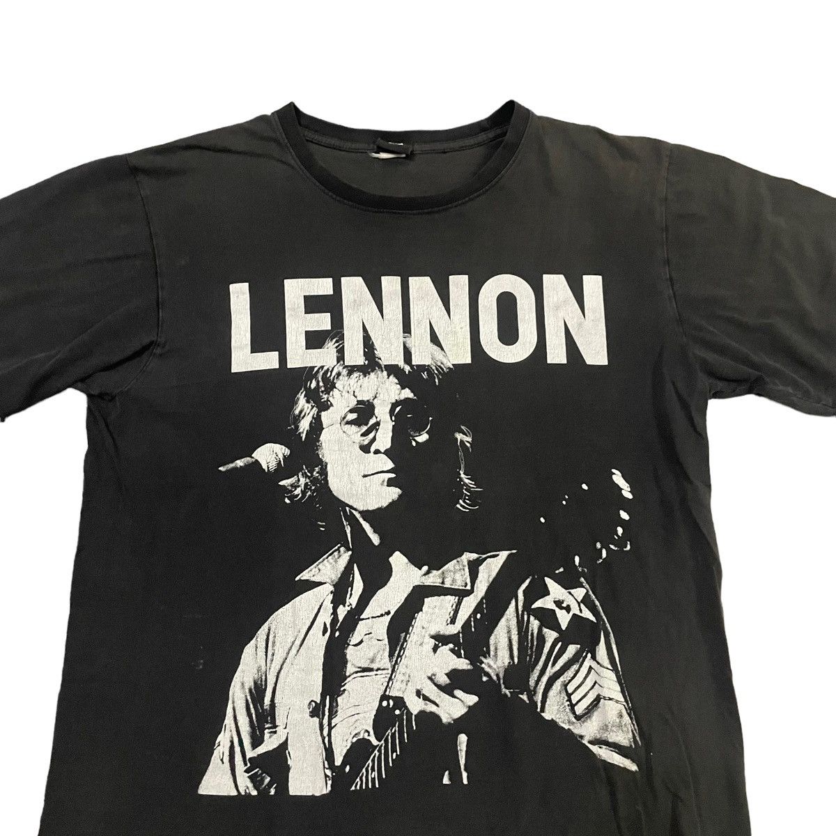 Band Tees × Vintage 💥 VINTAGE 80s JOHN LENNON TSHIRT Size US L / EU 52-54 / 3 - 5 Thumbnail