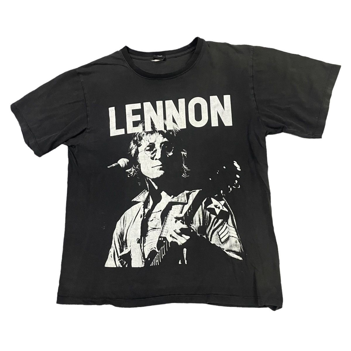 Band Tees × Vintage 💥 VINTAGE 80s JOHN LENNON TSHIRT Size US L / EU 52-54 / 3 - 1 Thumbnail
