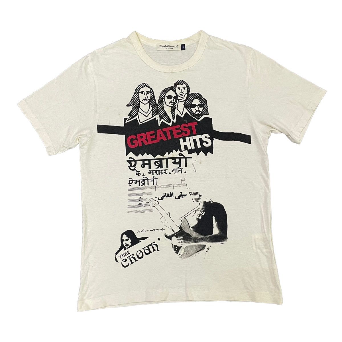 Jun Takahashi × Undercover 💥 SS06 UNDERCOVER THE GREATEST HIT TSHIRT Size US S / EU 44-46 / 1 - 2 Thumbnail