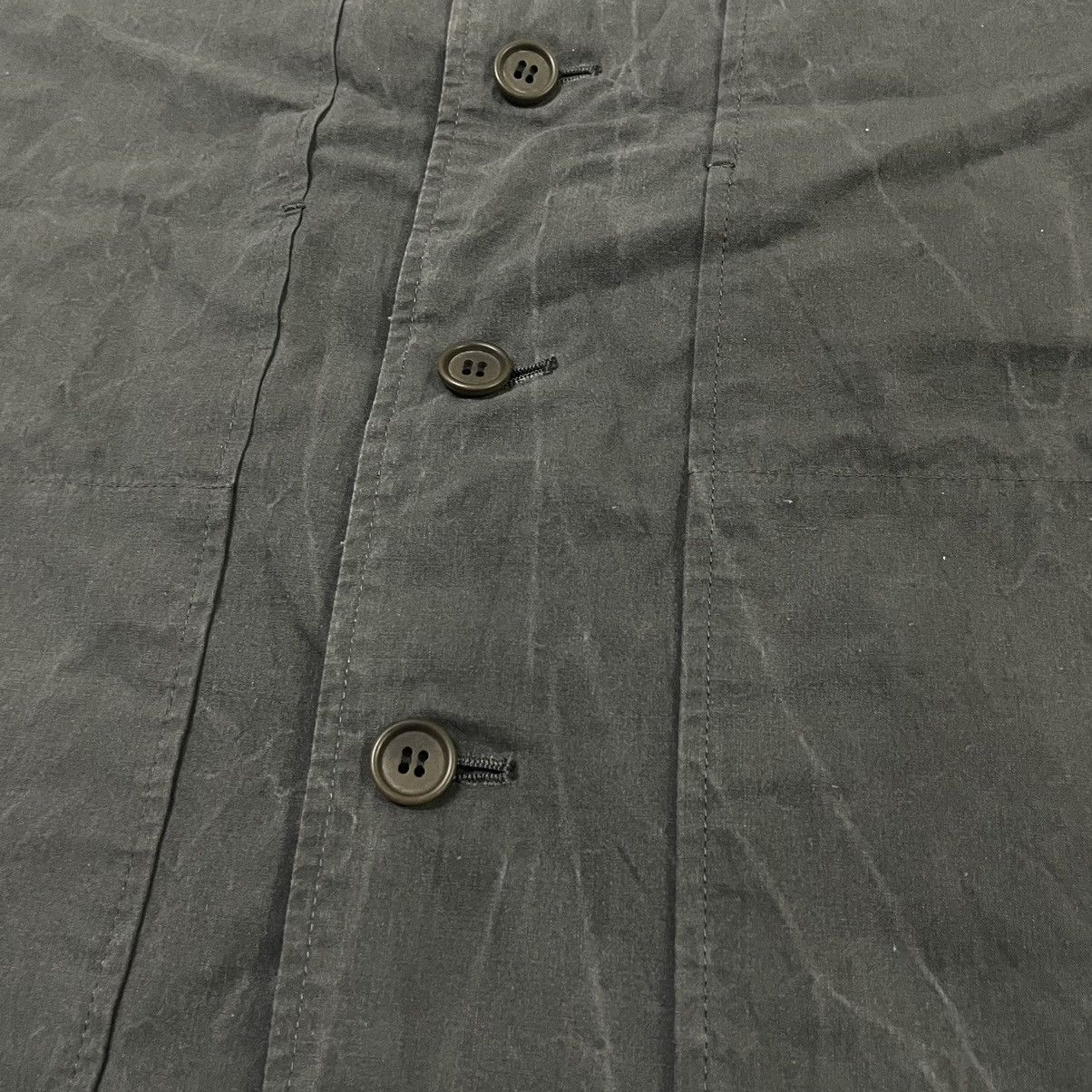Issey Miyake 💥 90s ISSEY MIYAKE MEN BUTTON MANDERIN JACKET Size US L / EU 52-54 / 3 - 9 Thumbnail