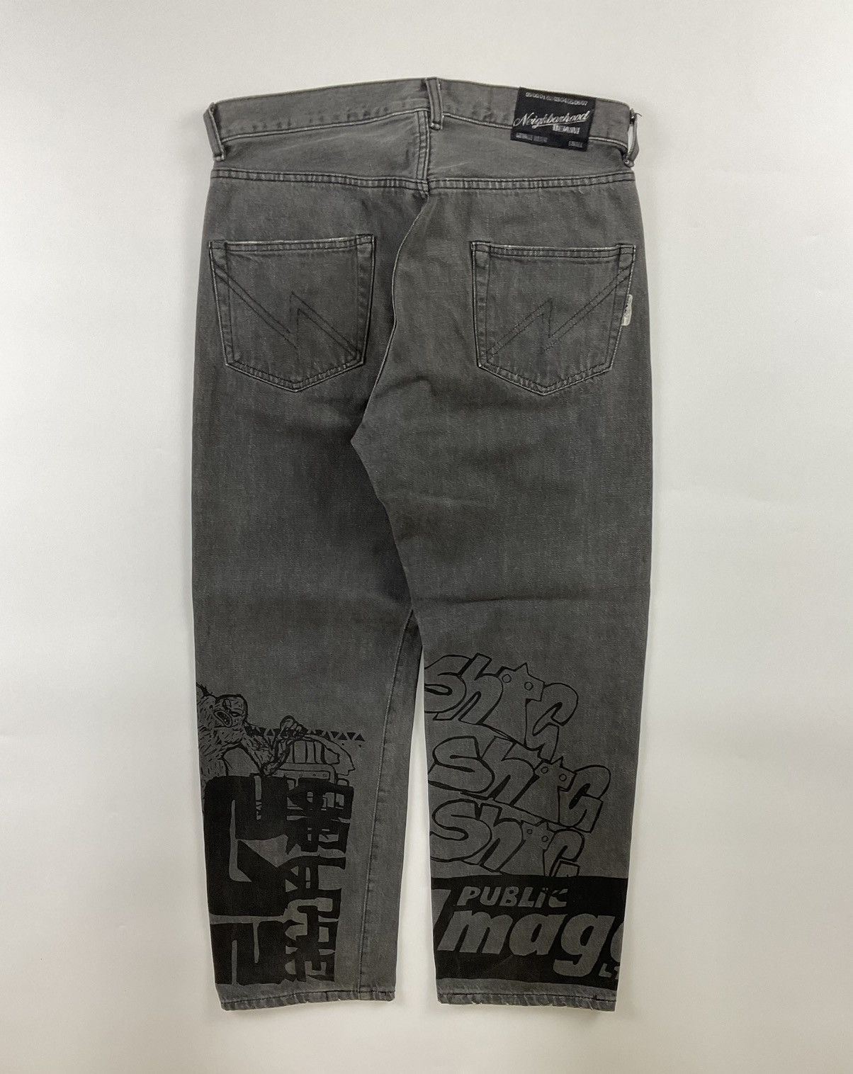 Image of Neighborhood 2002 Public Image Selvedge Denim, Men's (Size 30)