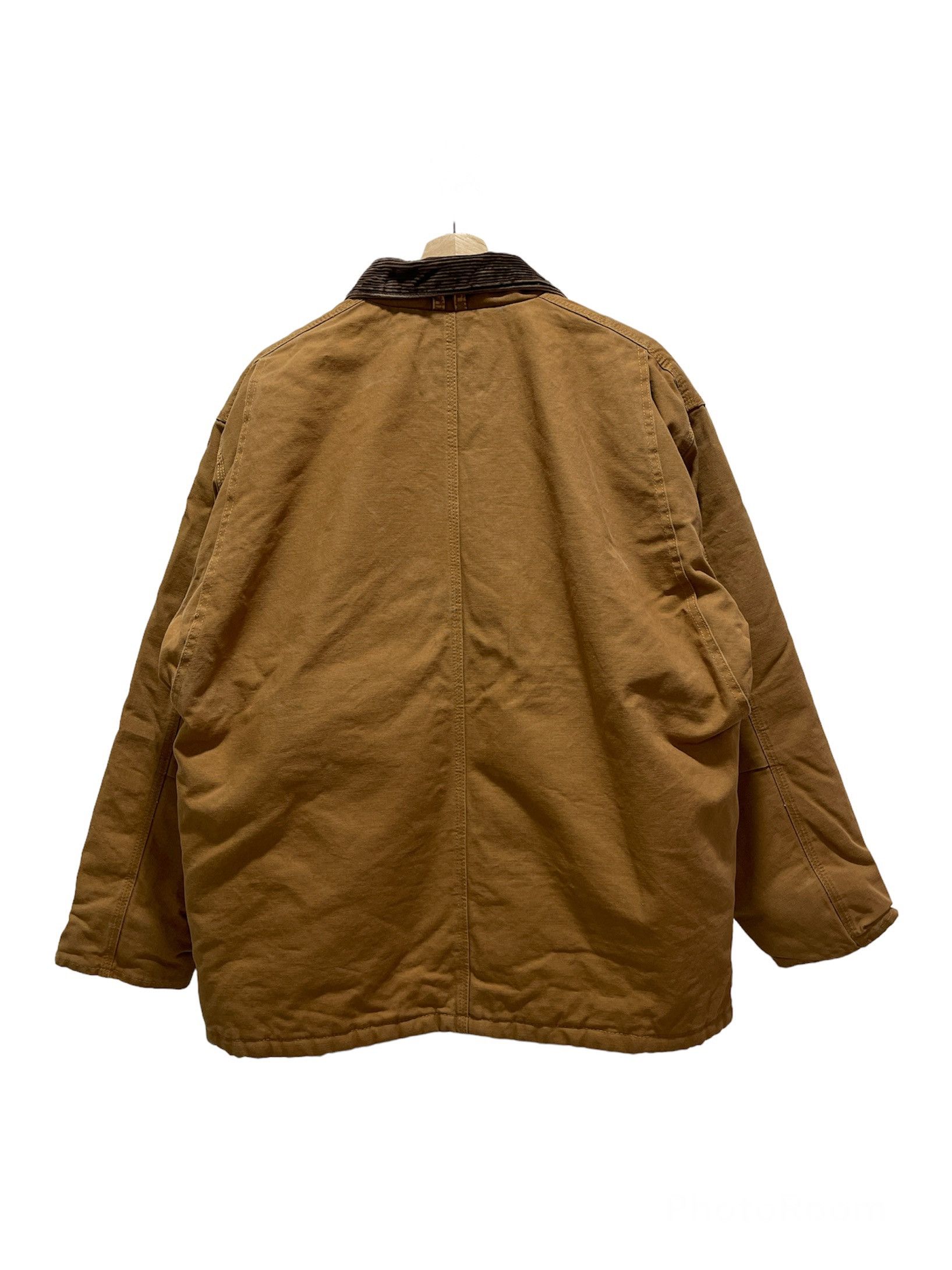 Vintage Vintage Berne Quilted Lined Chore Workwear Jacket Size US L / EU 52-54 / 3 - 2 Thumbnail