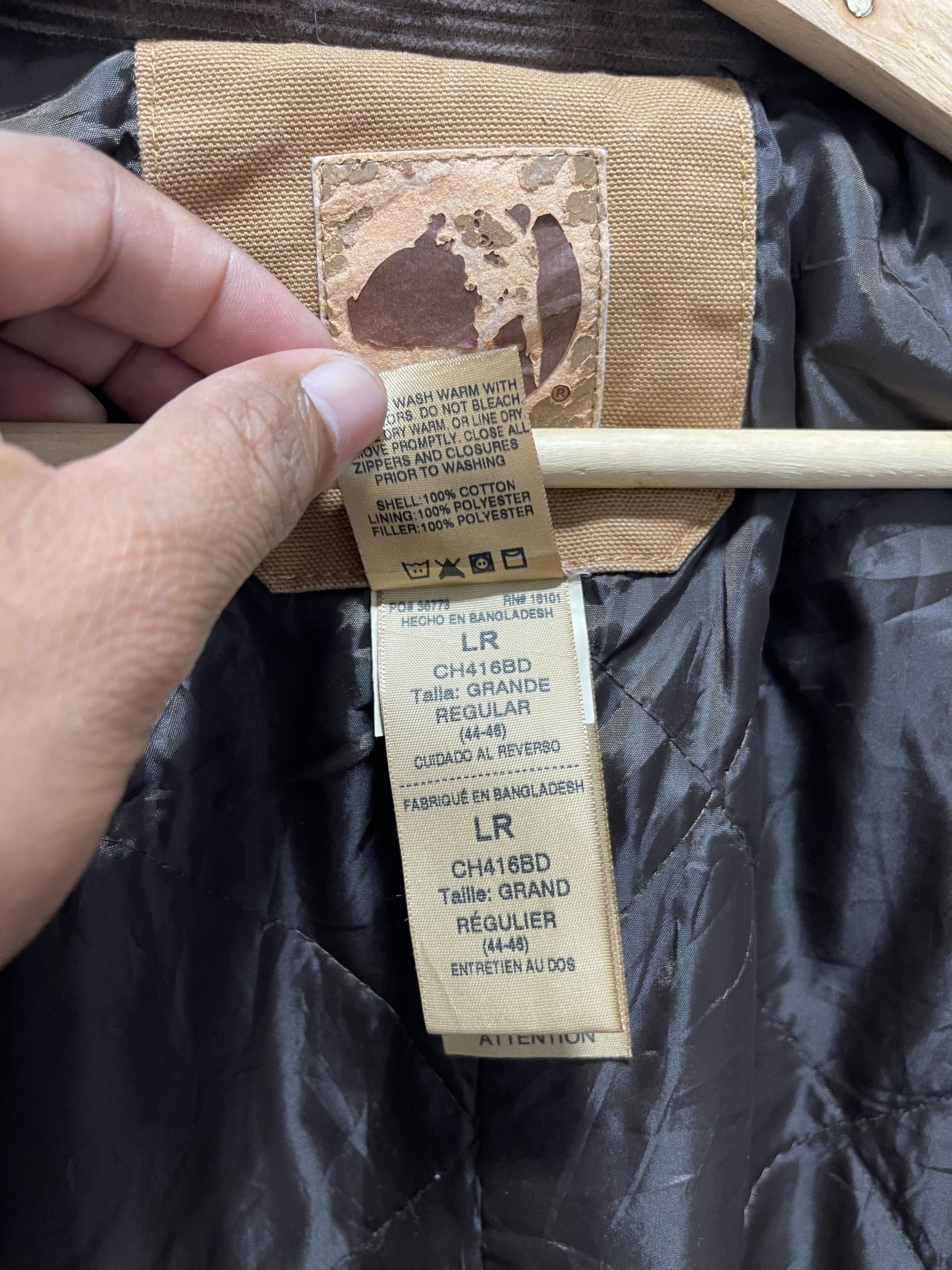 Vintage Vintage Berne Quilted Lined Chore Workwear Jacket Size US L / EU 52-54 / 3 - 11 Thumbnail