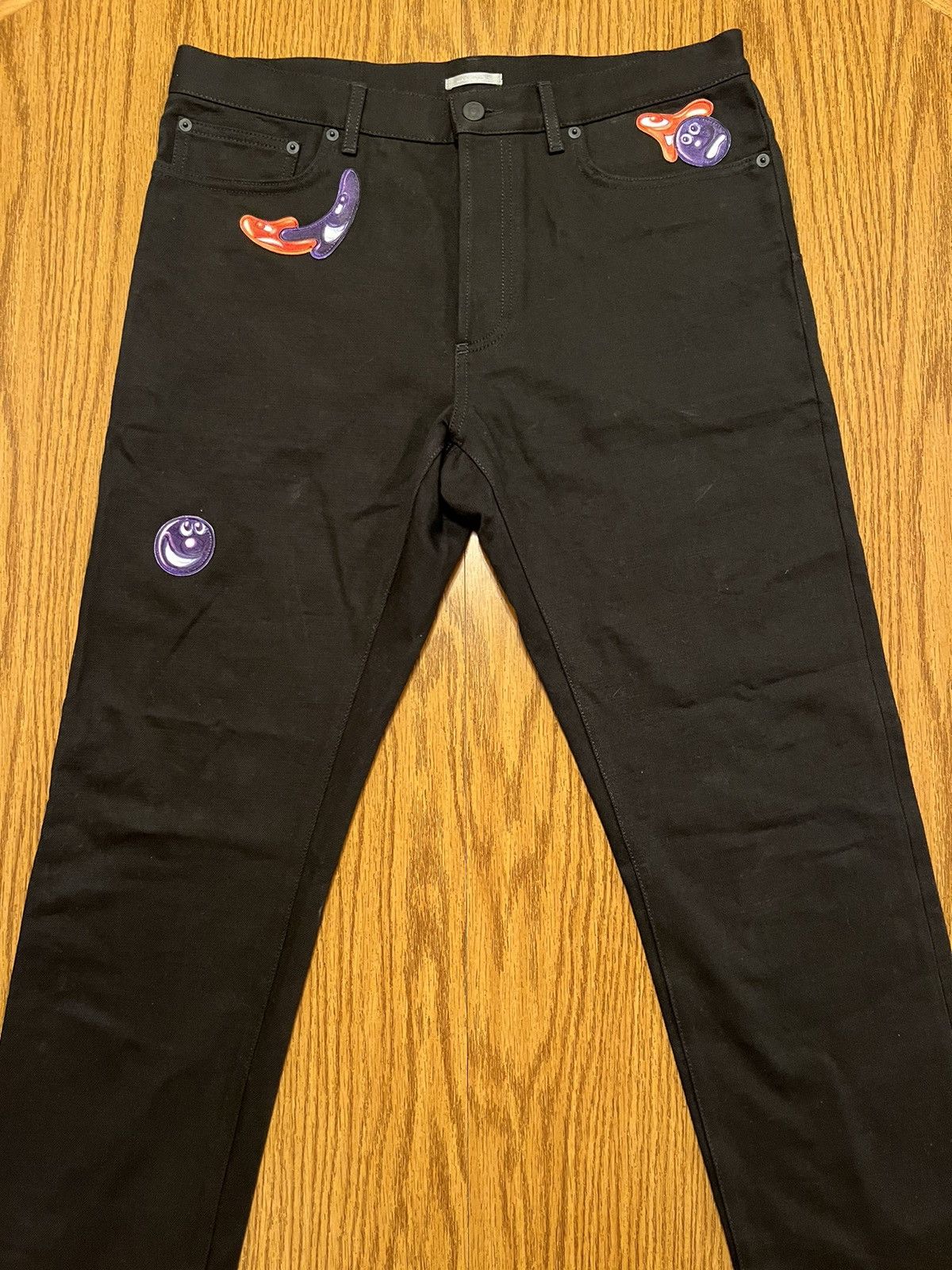 image of Dior X Kenny Scharf Black Jeans, Men's (Size 33)