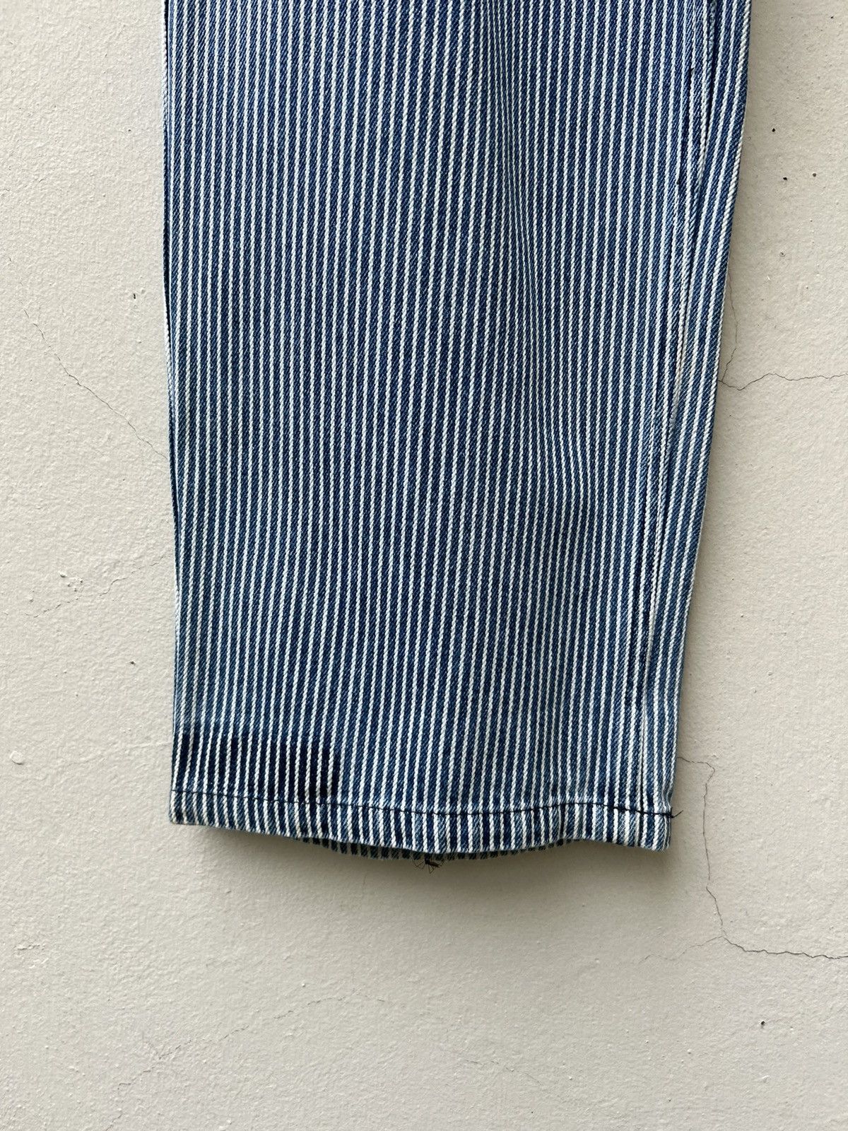 Head Porter Vintage HEADPORTER + PLUS Japan Striped Denim Trouser Size US 32 / EU 48 - 11 Thumbnail