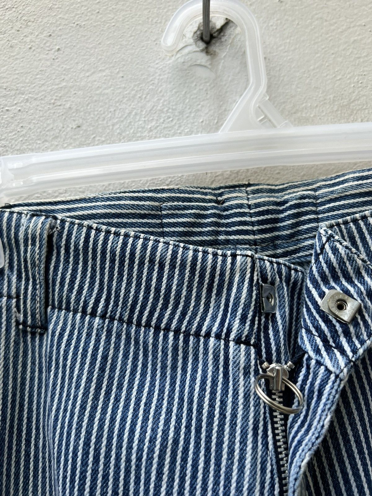 Head Porter Vintage HEADPORTER + PLUS Japan Striped Denim Trouser Size US 32 / EU 48 - 7 Thumbnail