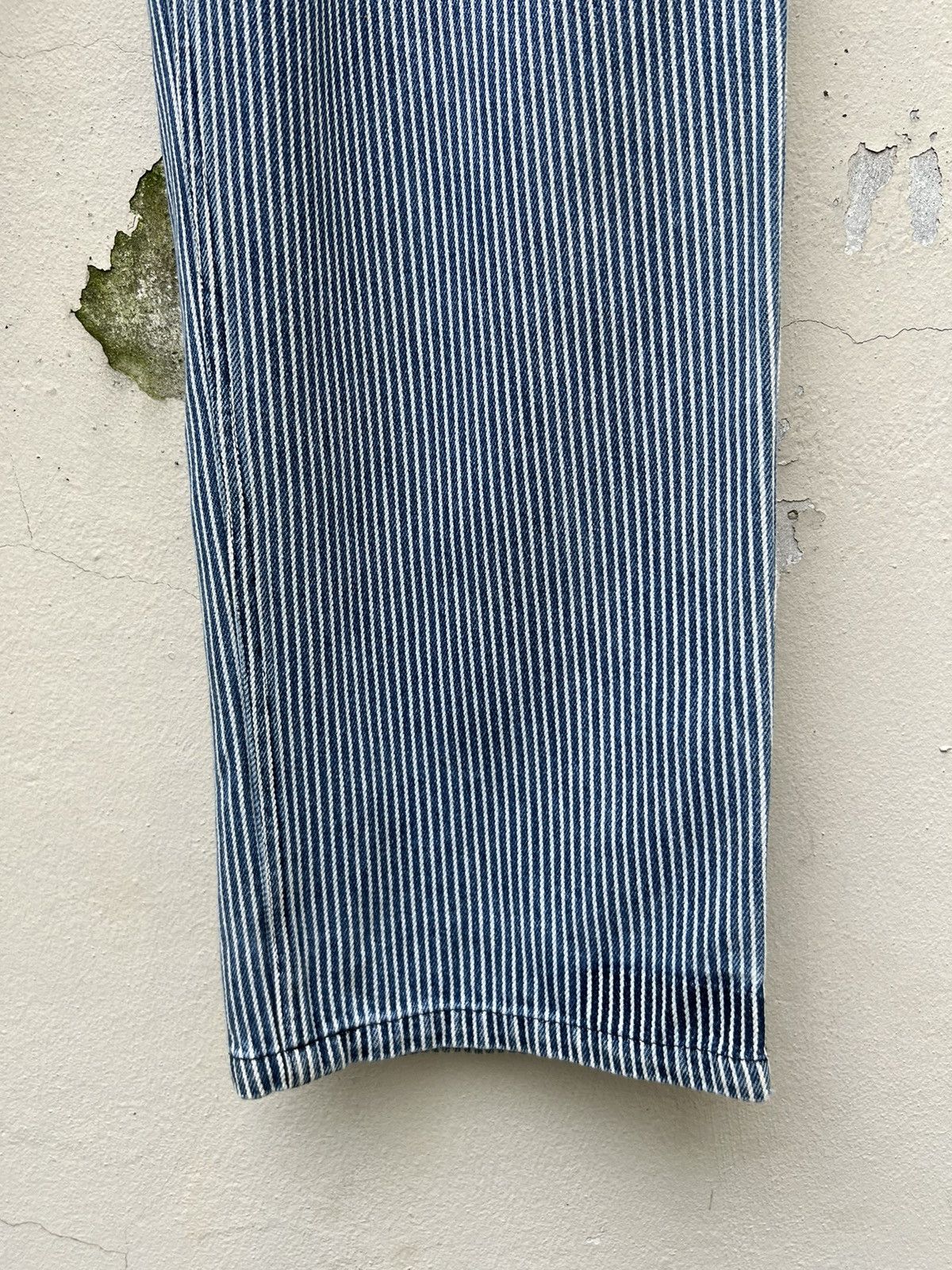 Head Porter Vintage HEADPORTER + PLUS Japan Striped Denim Trouser Size US 32 / EU 48 - 14 Thumbnail