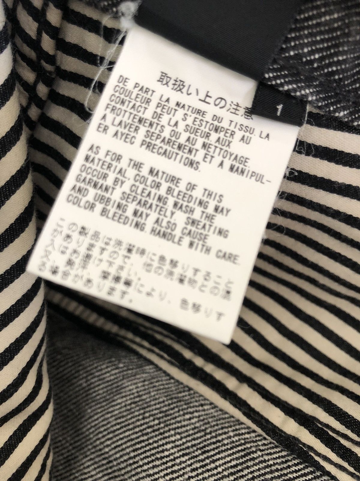 Yohji Yamamoto Yohji Yamamoto Y’s Made in Japan Denim Jeans Size US 30 / EU 46 - 19 Thumbnail