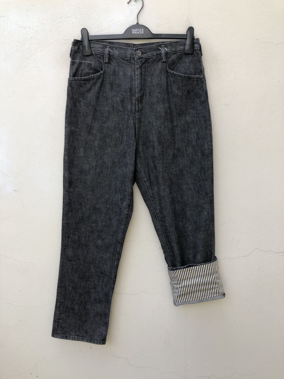Yohji Yamamoto Yohji Yamamoto Y’s Made in Japan Denim Jeans Size US 30 / EU 46 - 7 Thumbnail
