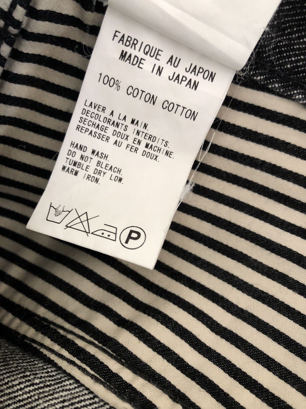 Yohji Yamamoto Yohji Yamamoto Y’s Made in Japan Denim Jeans Size US 30 / EU 46 - 20 Thumbnail