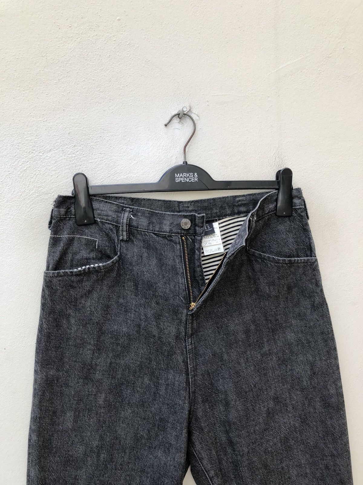 Yohji Yamamoto Yohji Yamamoto Y’s Made in Japan Denim Jeans Size US 30 / EU 46 - 11 Thumbnail