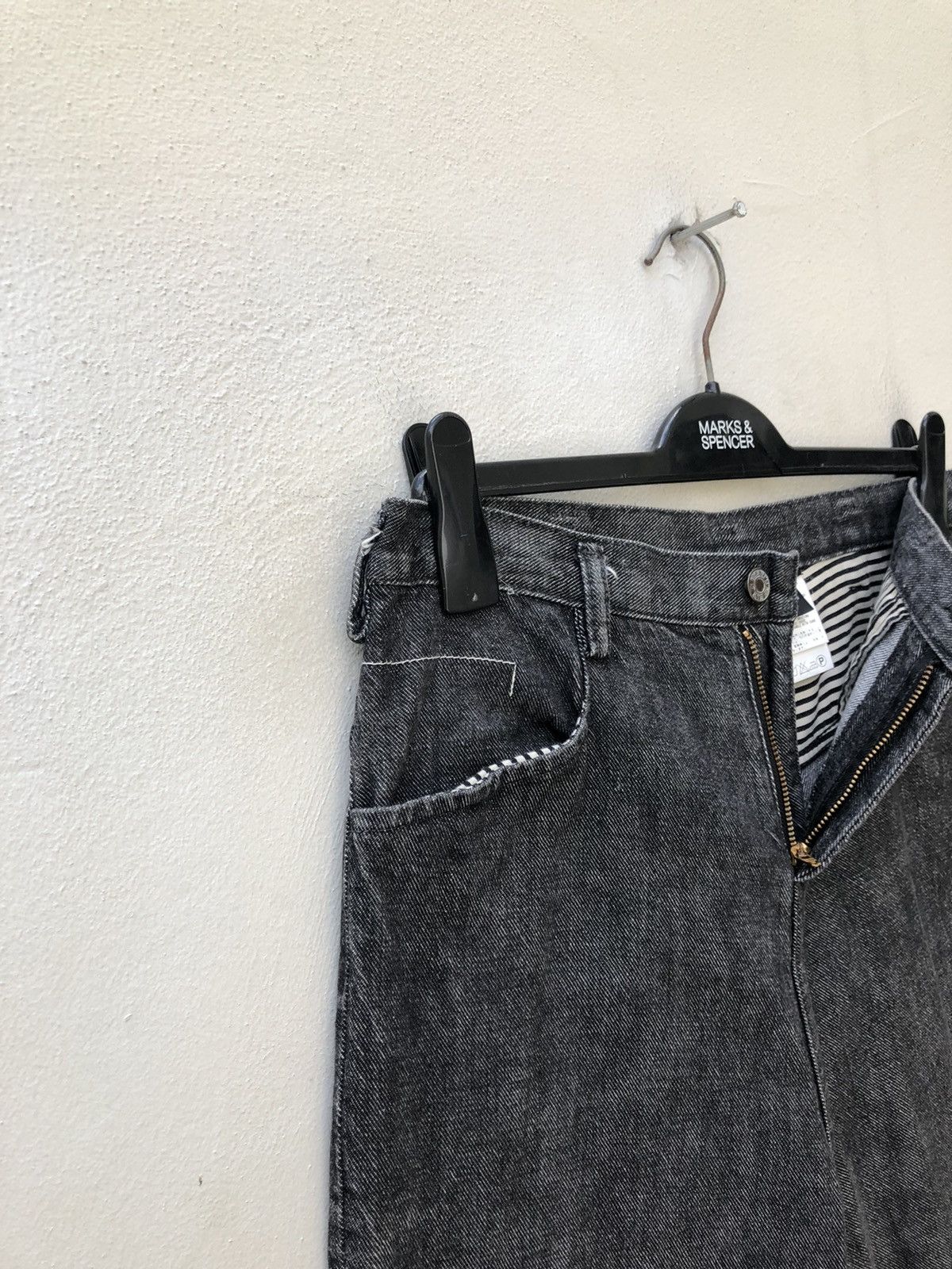 Yohji Yamamoto Yohji Yamamoto Y’s Made in Japan Denim Jeans Size US 30 / EU 46 - 12 Thumbnail