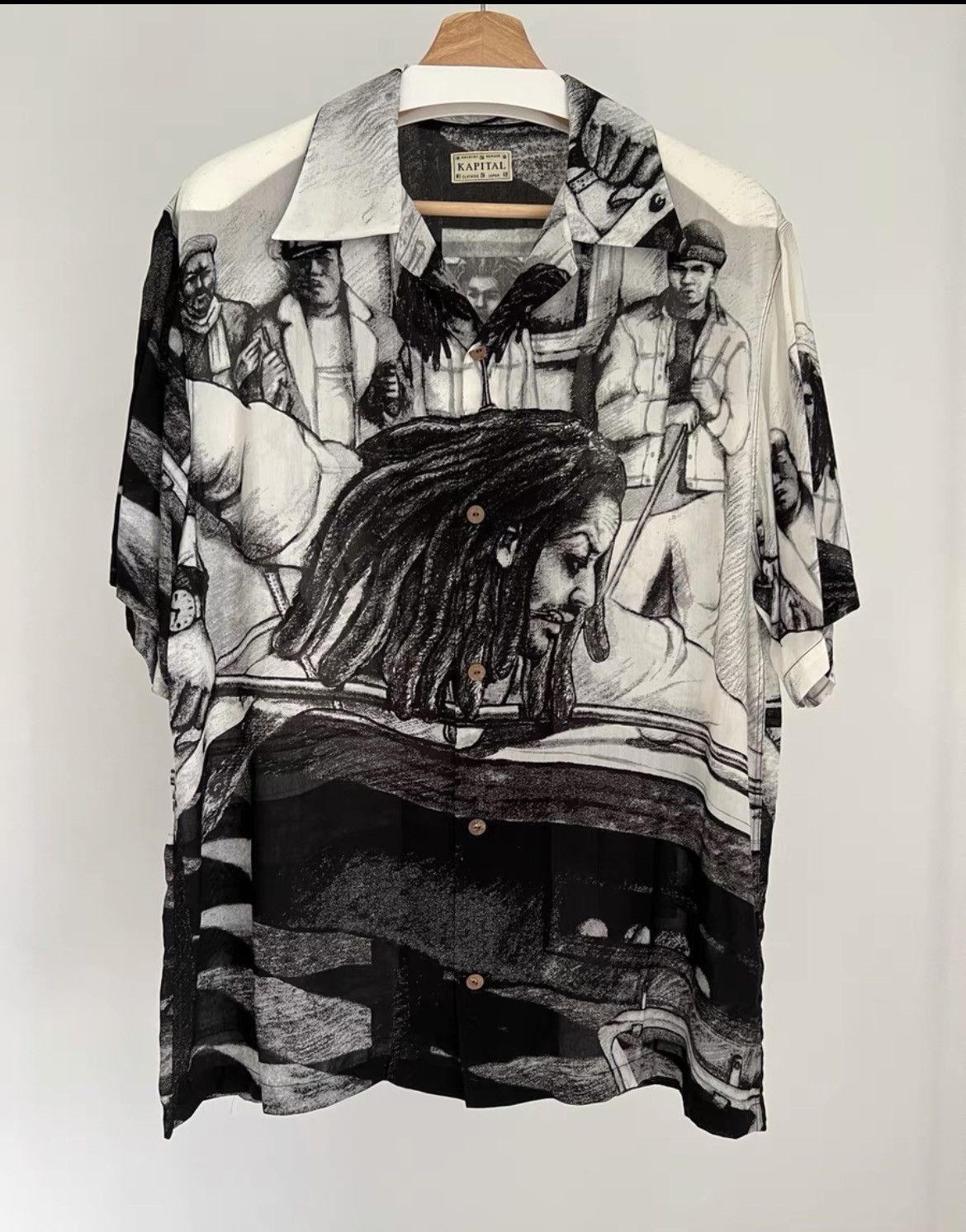 Kapital Kapital Bob Marley Shirt Size US XL / EU 56 / 4 - 1 Thumbnail