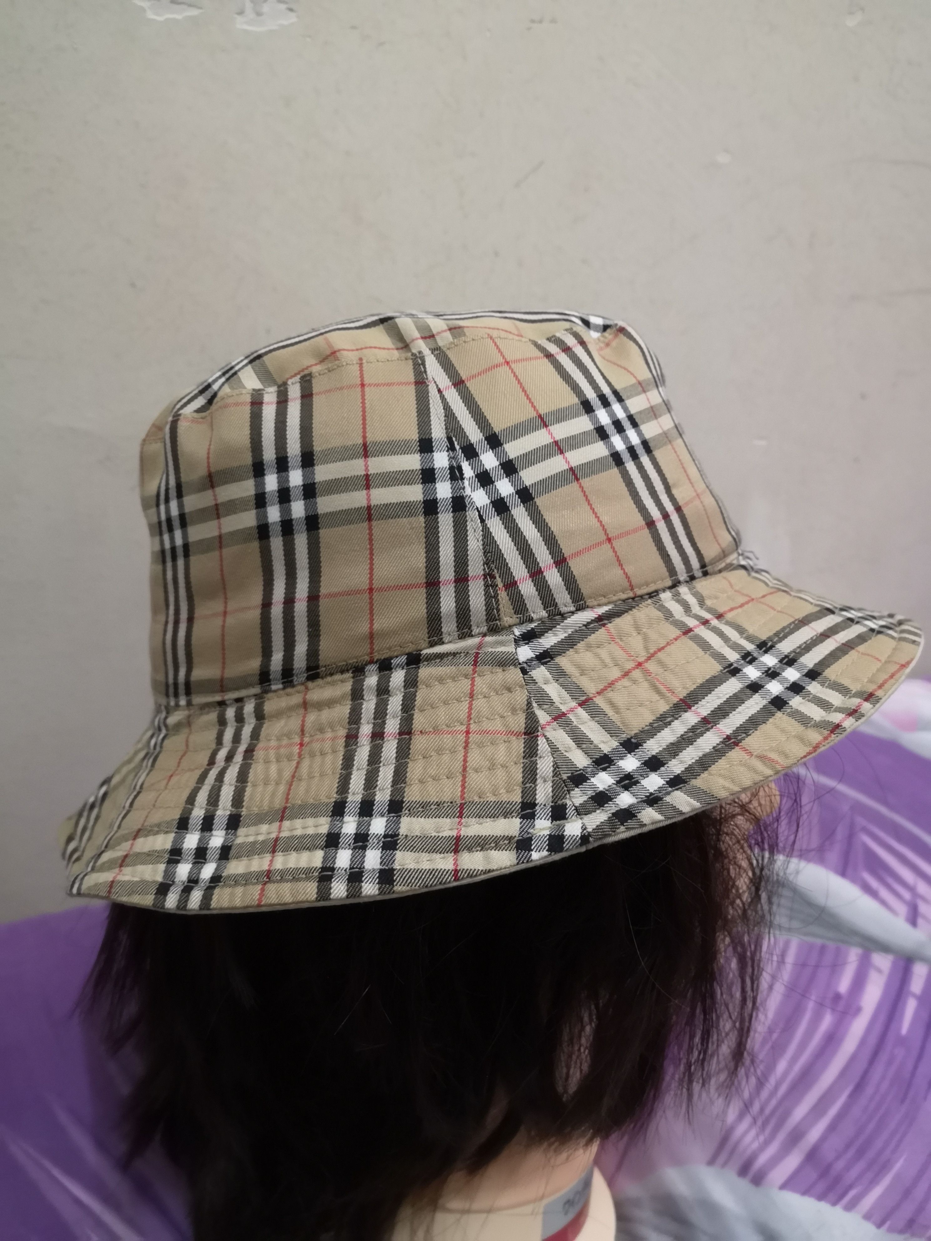 Burberry Burberry Nova Check Reversible Hats Size ONE SIZE - 4 Thumbnail