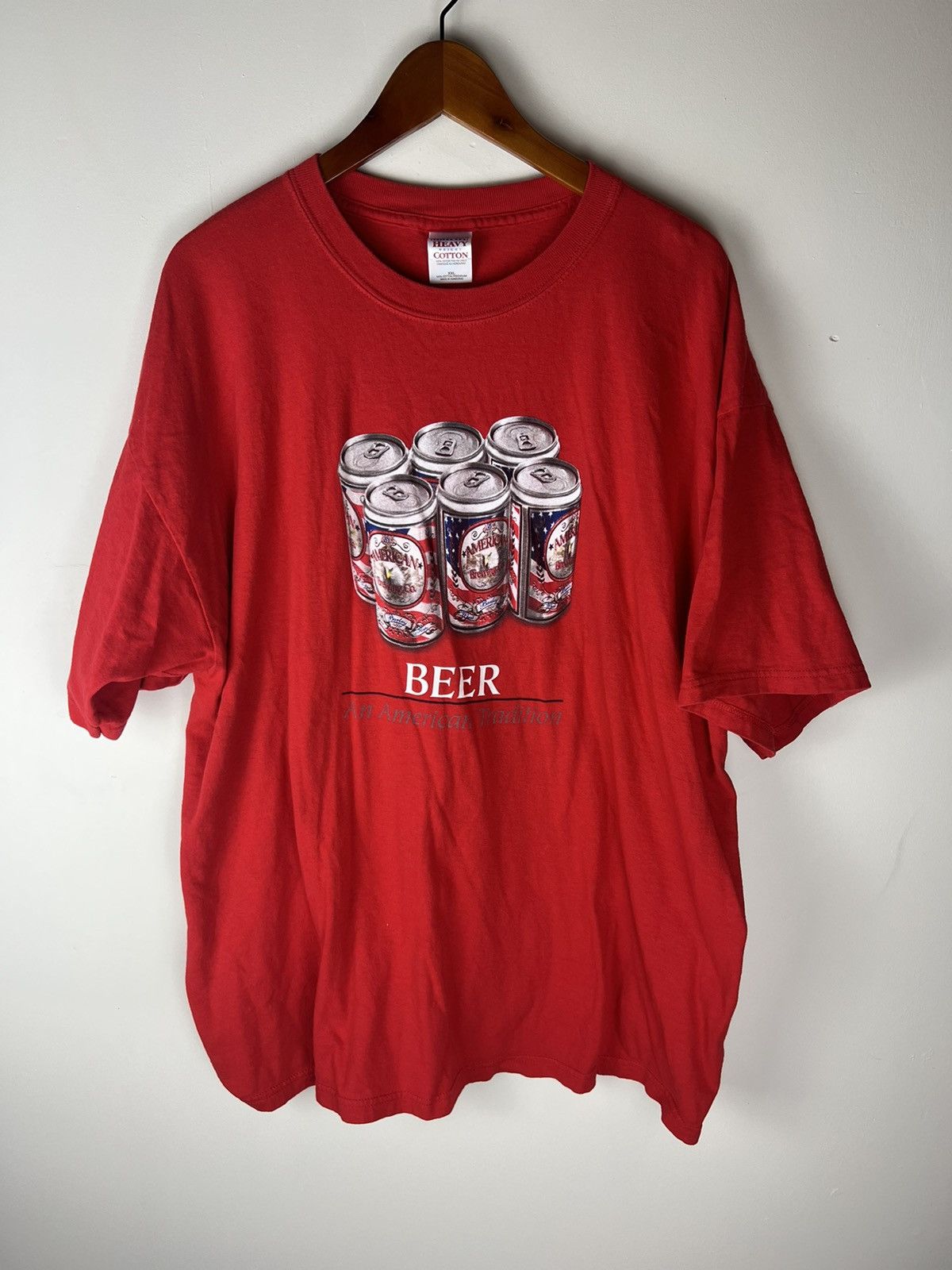 Vintage Vintage Beer An American Tradition Tee Size US XXL / EU 58 / 5 - 1 Thumbnail