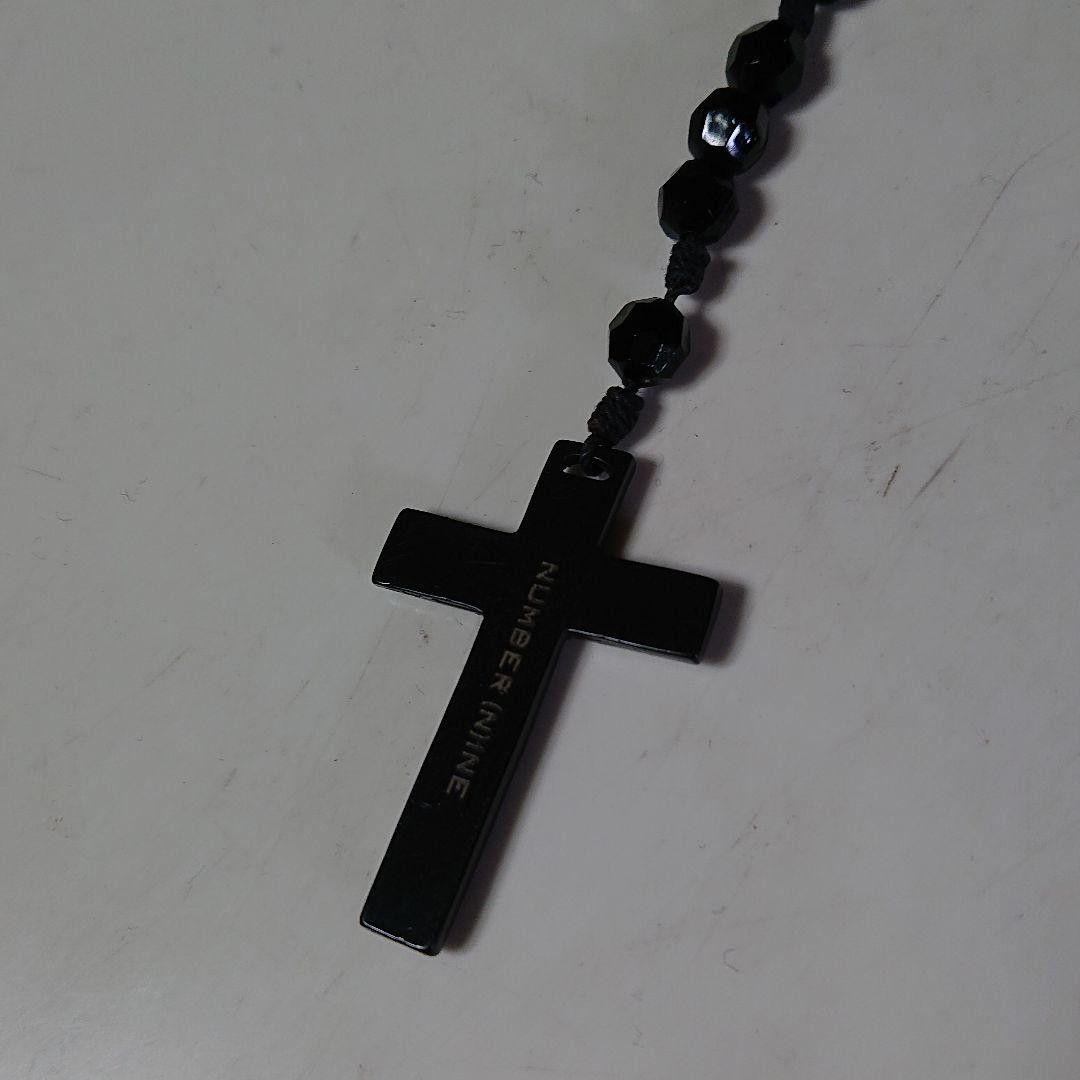 Number (N)ine Logo Rosary Cross Necklace Size ONE SIZE - 2 Thumbnail