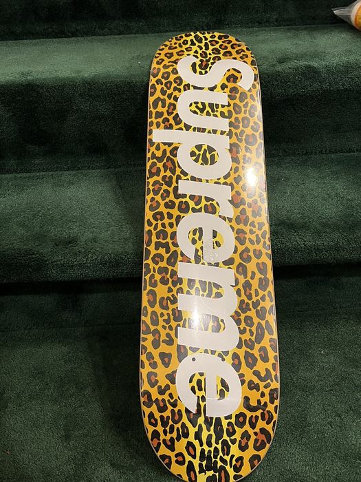 Supreme FW09 Supreme Leopard Skate Deck | Grailed