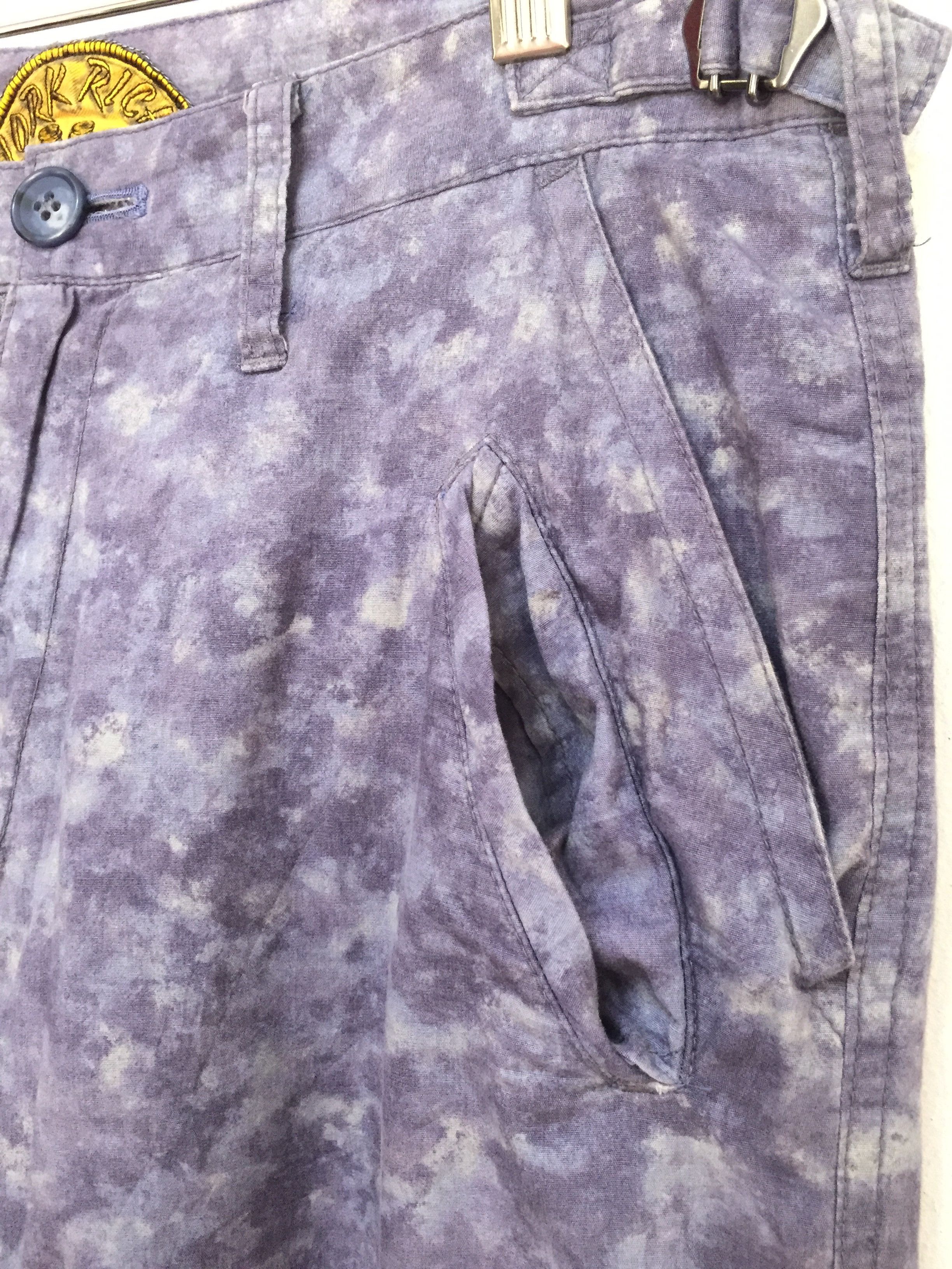 Japanese Brand 2000s 🔥MILKBOY 'Parasite' Multipocket purple Cyberpunk cargo Size US 30 / EU 46 - 4 Thumbnail