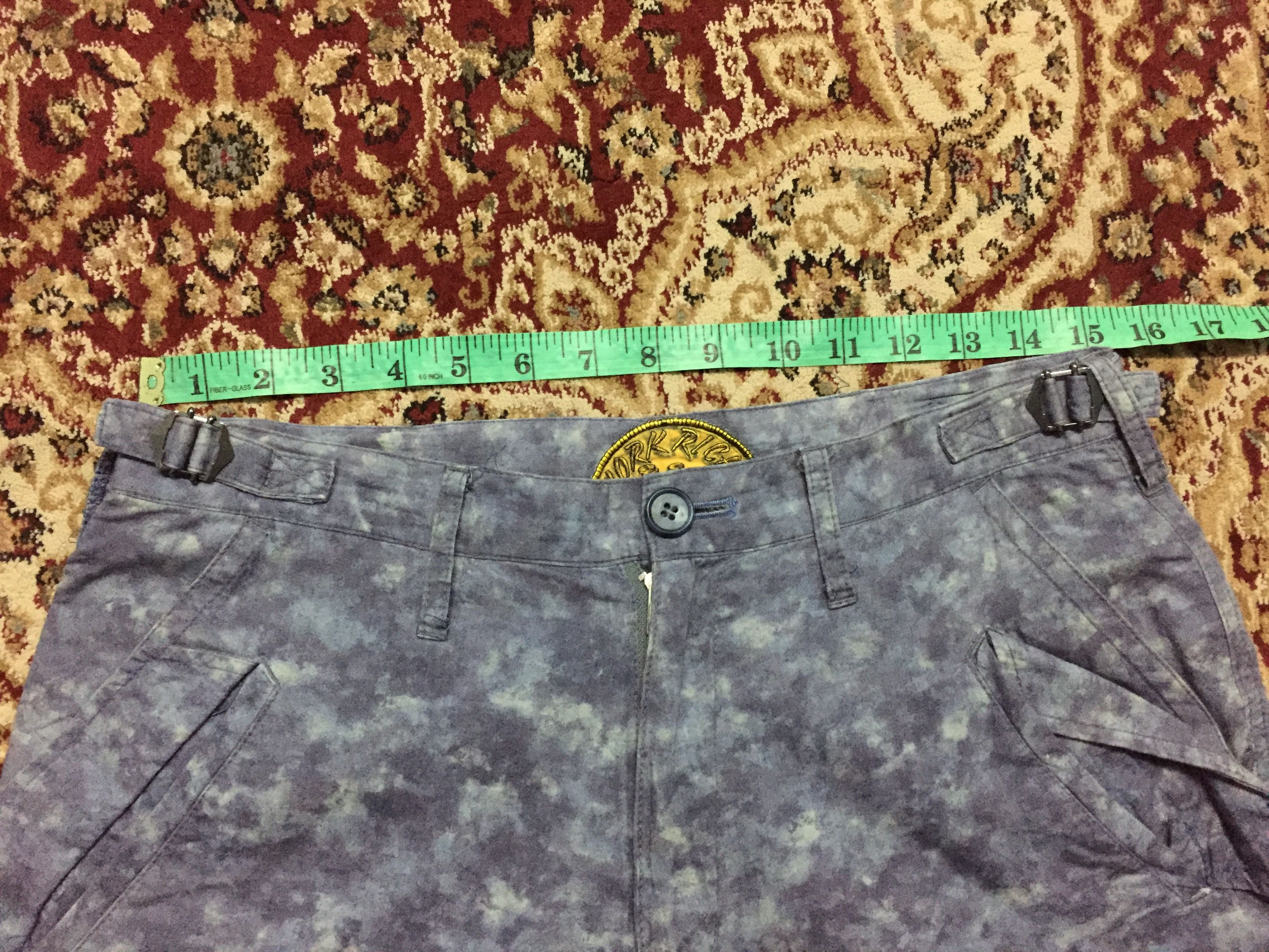 Japanese Brand 2000s 🔥MILKBOY 'Parasite' Multipocket purple Cyberpunk cargo Size US 30 / EU 46 - 12 Thumbnail