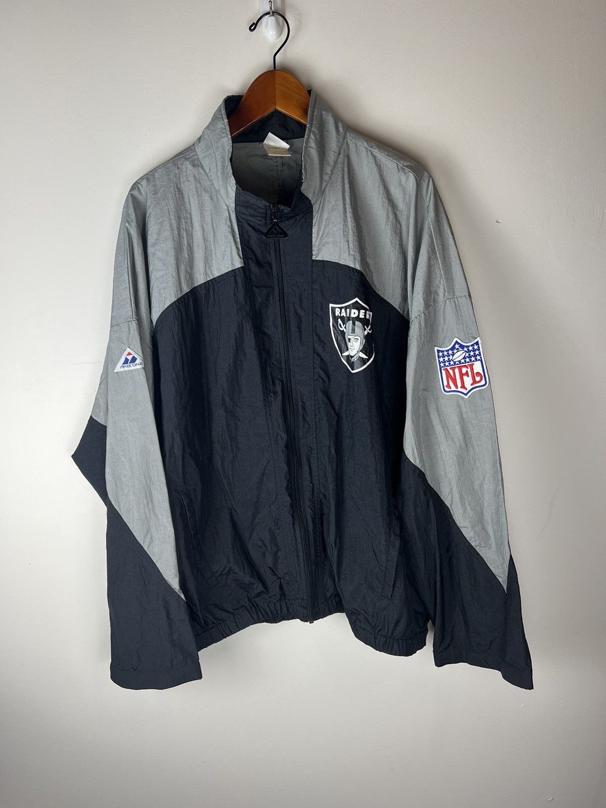 NFL × Vintage Vintage raider apex one jacket Size US XL / EU 56 / 4 - 2 Thumbnail