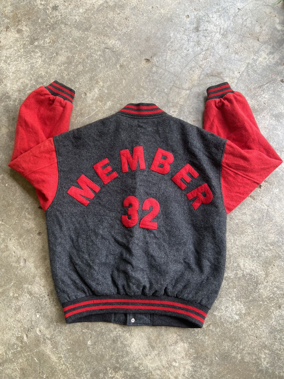 Japanese Brand × Vintage Vintage Teen Club Member 32 Wool Varsity Jacket Size US M / EU 48-50 / 2 - 1 Thumbnail