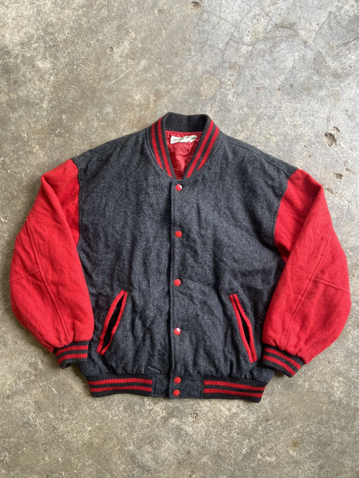 Japanese Brand × Vintage Vintage Teen Club Member 32 Wool Varsity Jacket Size US M / EU 48-50 / 2 - 2 Thumbnail