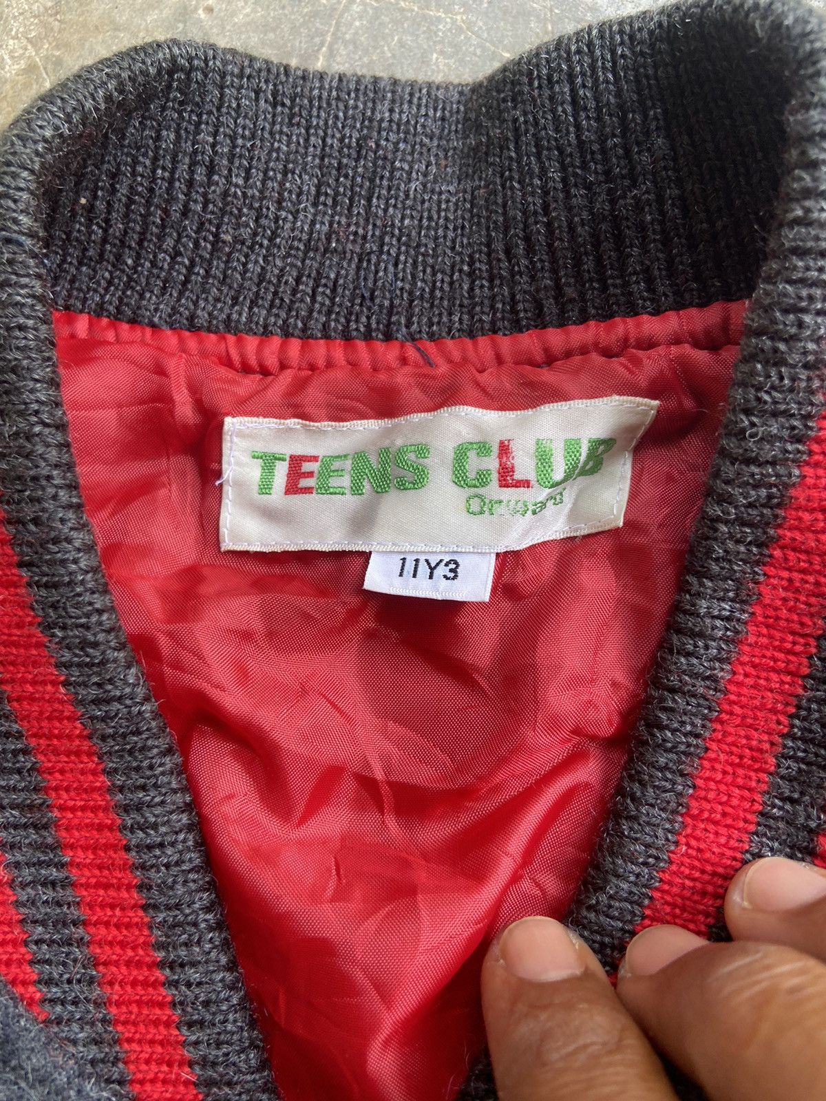 Japanese Brand × Vintage Vintage Teen Club Member 32 Wool Varsity Jacket Size US M / EU 48-50 / 2 - 6 Thumbnail