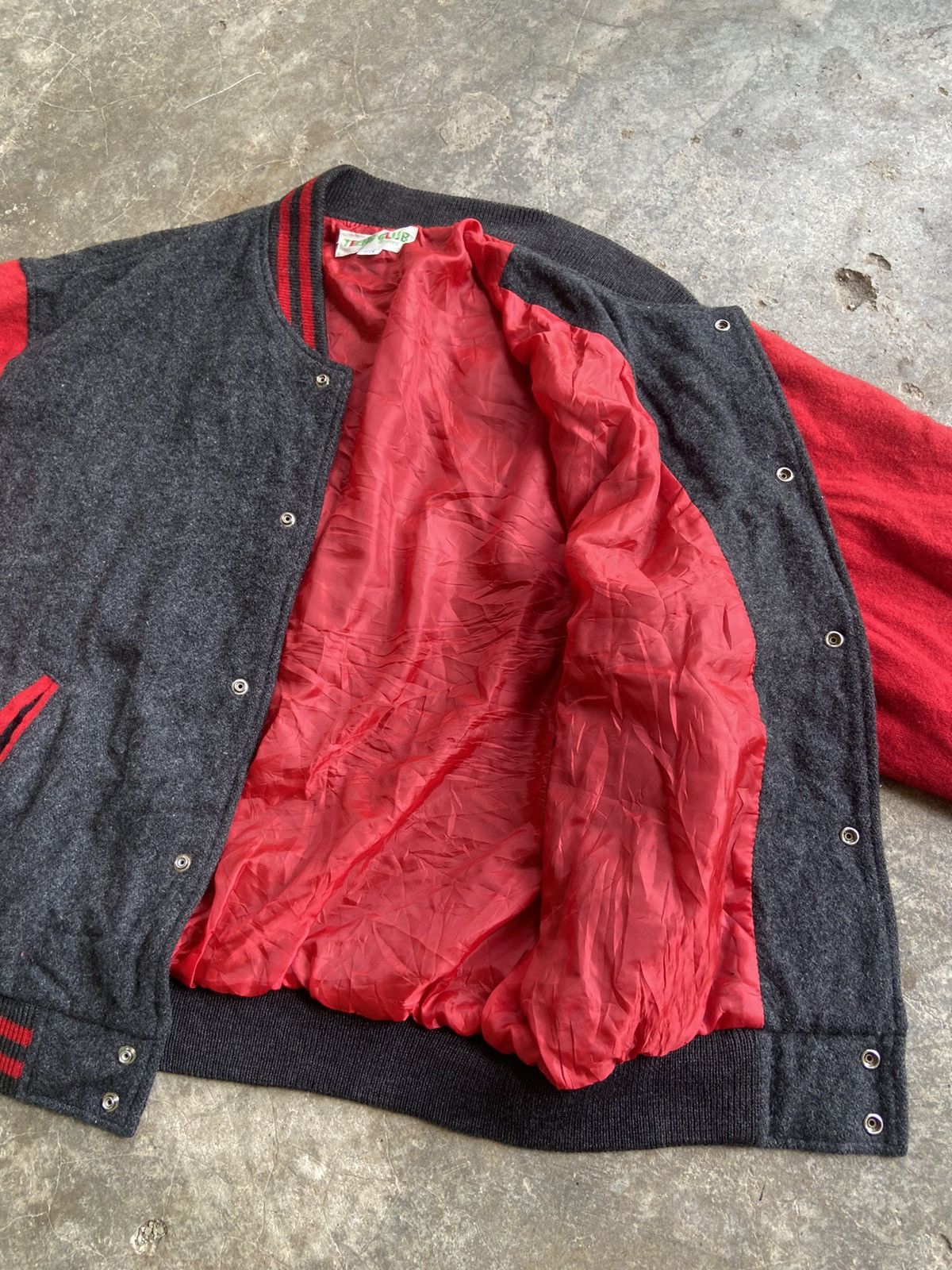Japanese Brand × Vintage Vintage Teen Club Member 32 Wool Varsity Jacket Size US M / EU 48-50 / 2 - 4 Thumbnail