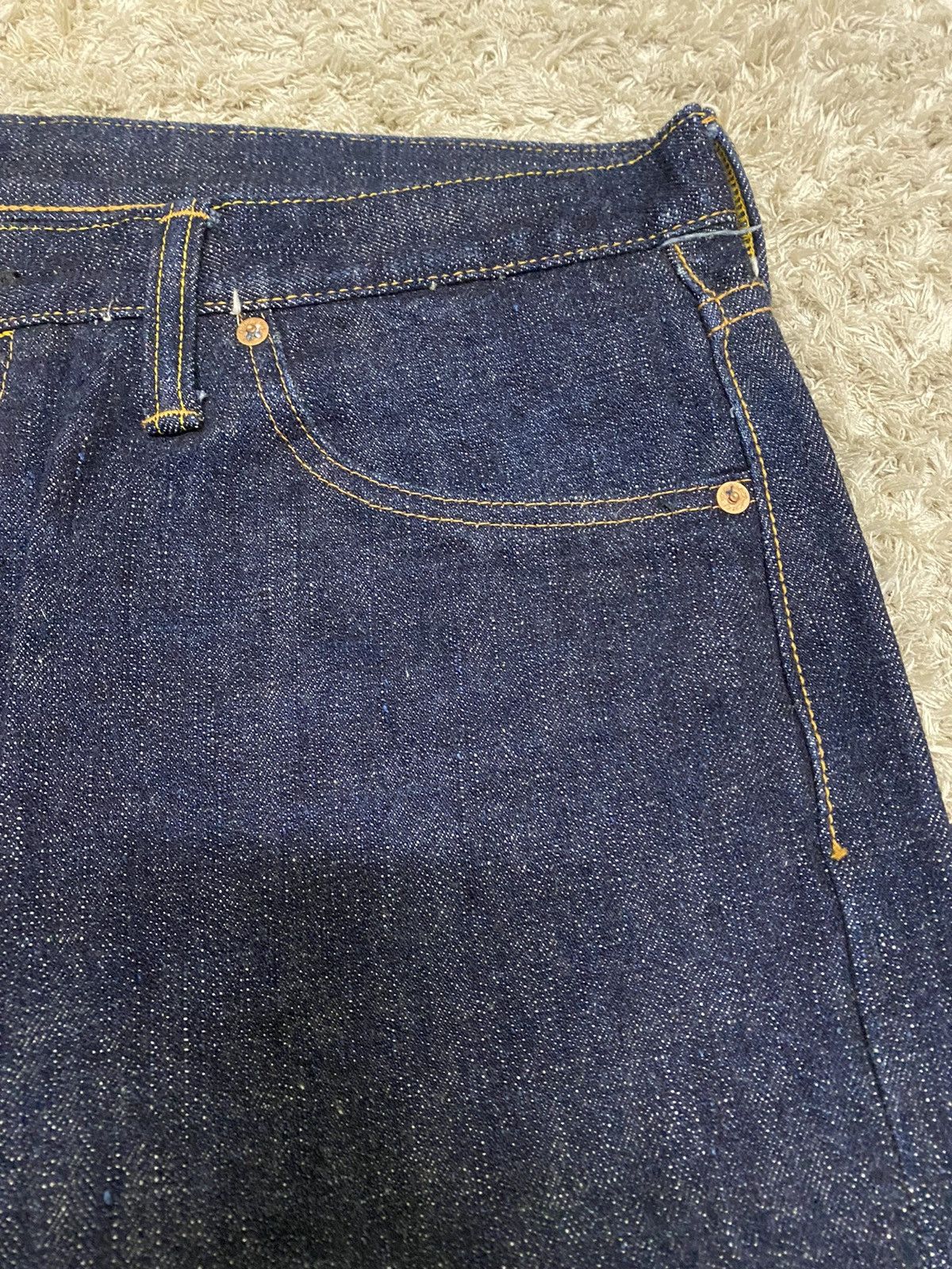 Samurai Jeans 🔥grail🔥 SAMURAI S5000VX 17oz denim jeans Size US 37 - 11 Thumbnail